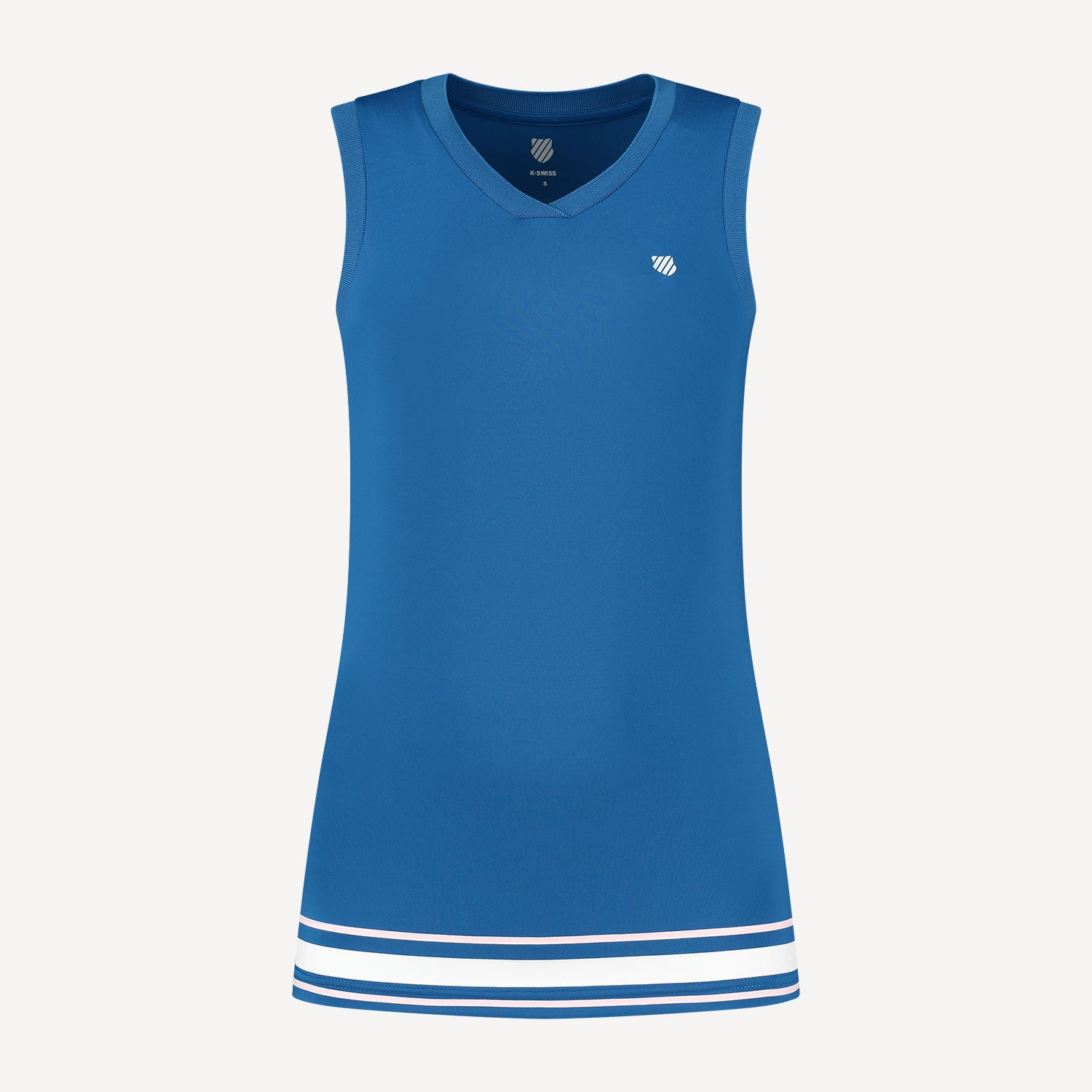 K-Swiss Hypercourt Women's Tennis Tank Blue (1)