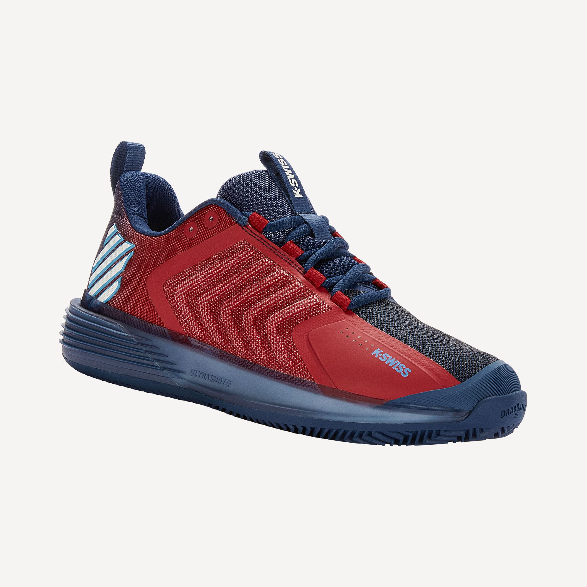 K-Swiss Ultrashot 3 Men's Clay Court Tennis Shoes Red (4)