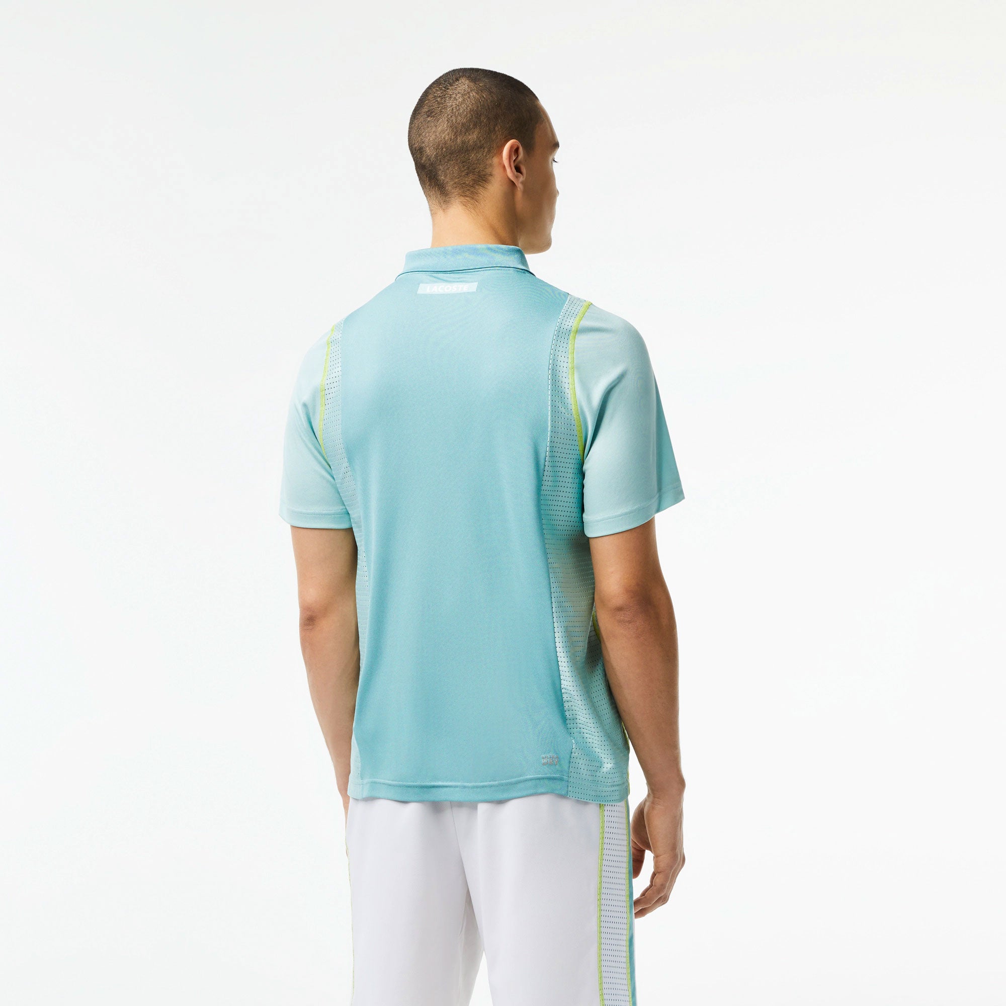 Lacoste Ultra Dry Men's Pique Tennis Polo Green (2)