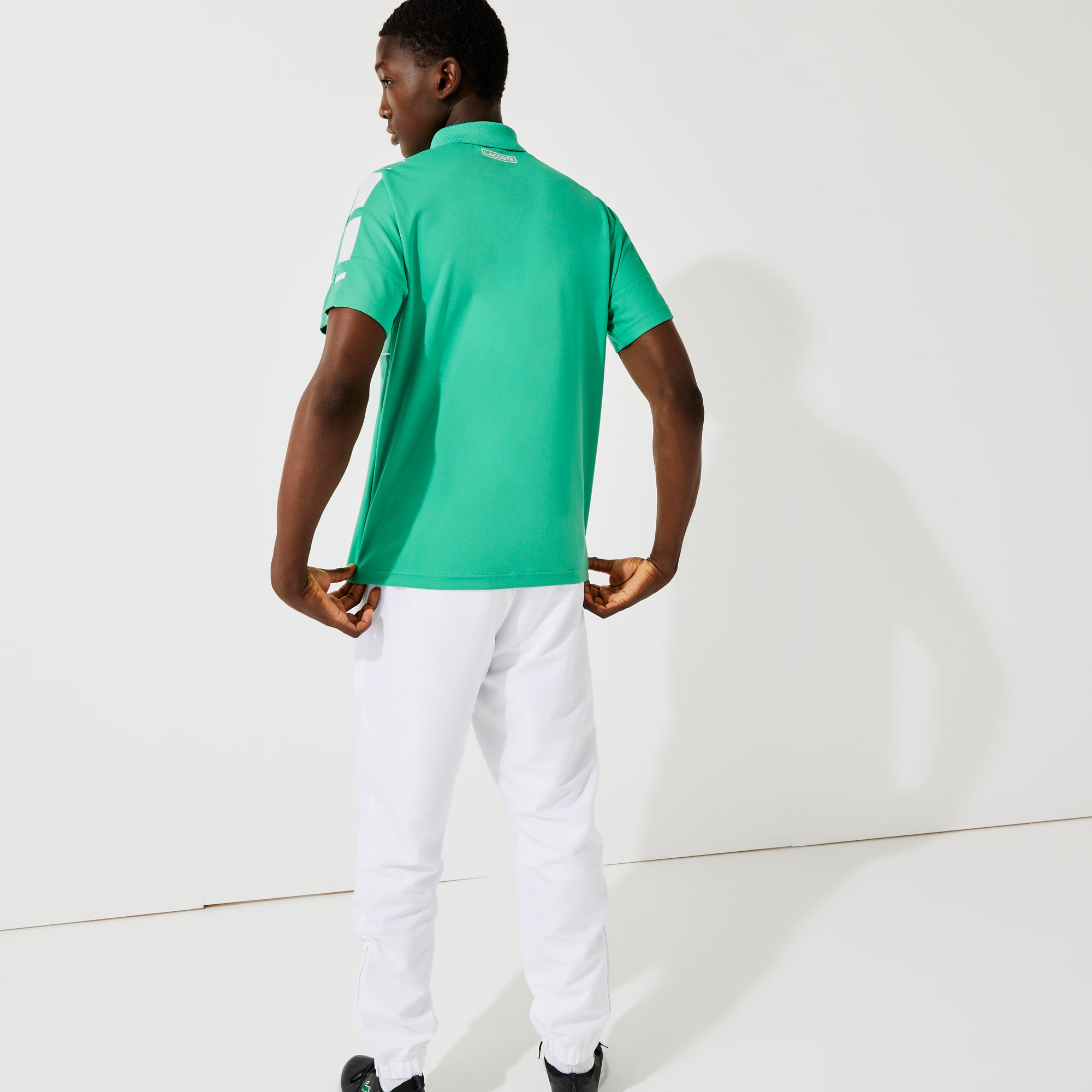Lacoste Ultra Dry Men's Tennis Polo Green (2)