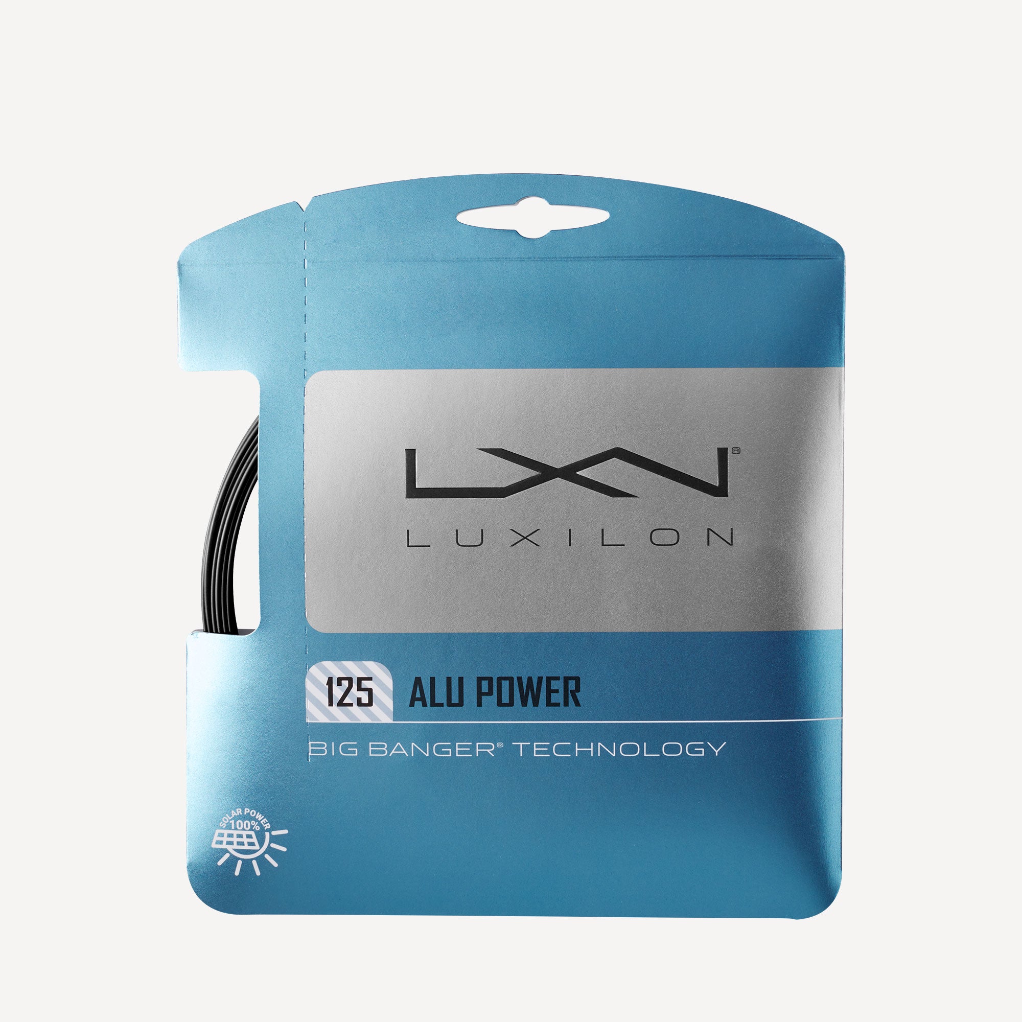 Luxilon ALU Power Tennis String Set 12m Black