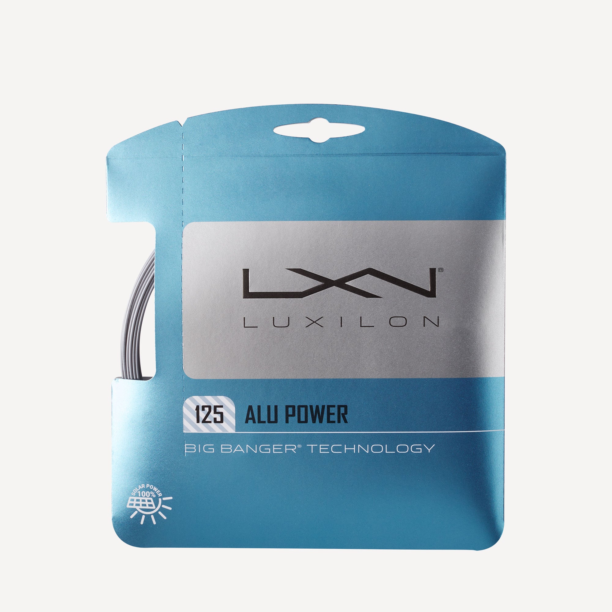 Luxilon ALU Power Tennis String Set 12m Silver