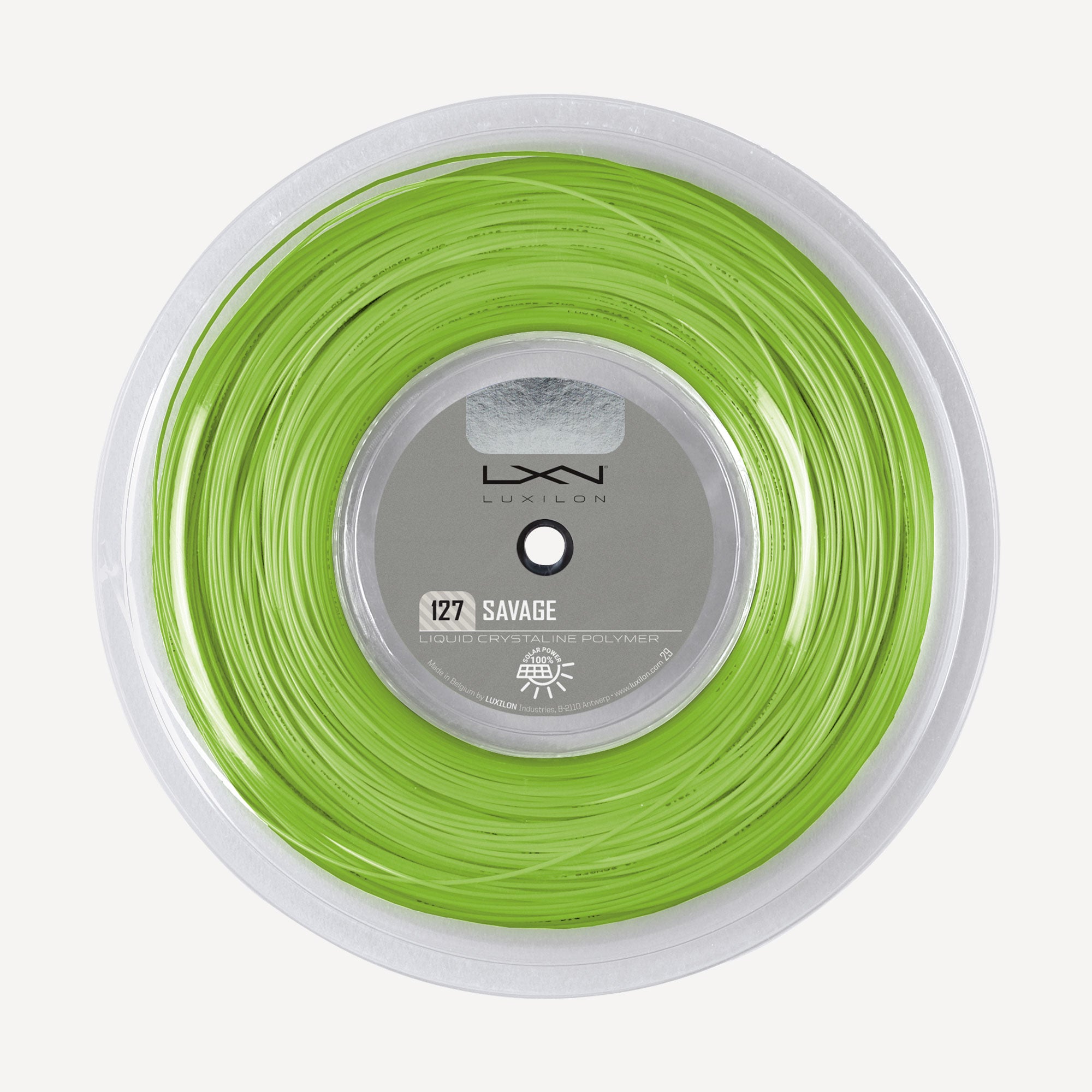 Luxilon Savage Tennis String Reel 200m Green