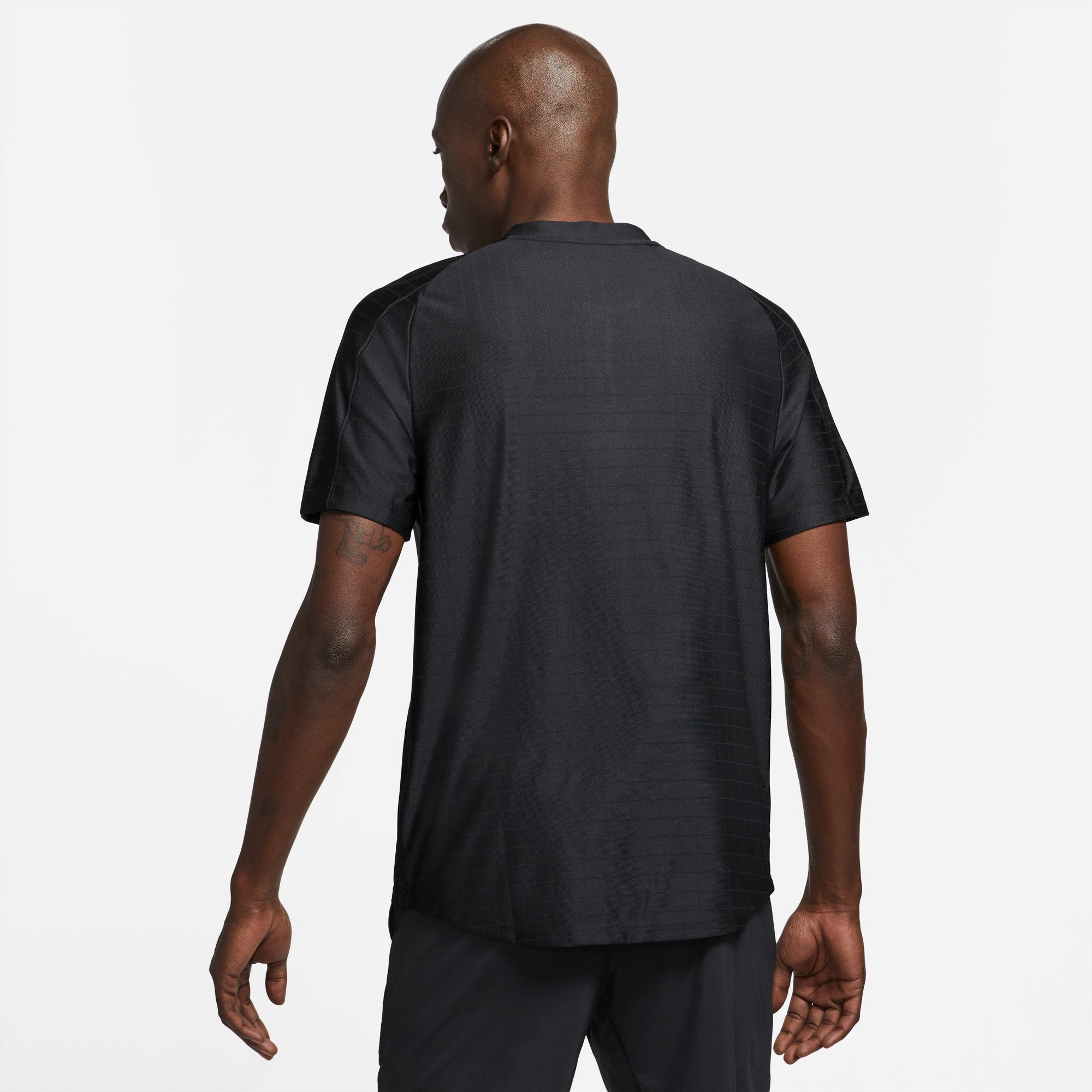 Nike Breathe Advantage Men's Tennis Polo Black (2)
