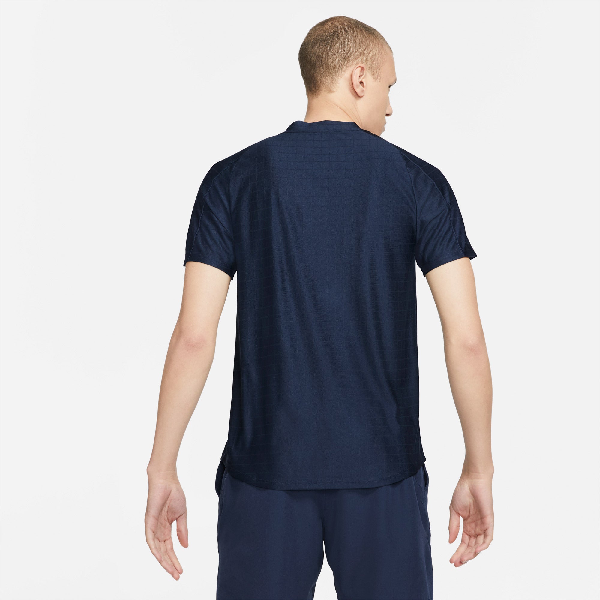 Nike Breathe Advantage Men's Tennis Polo Blue (2)