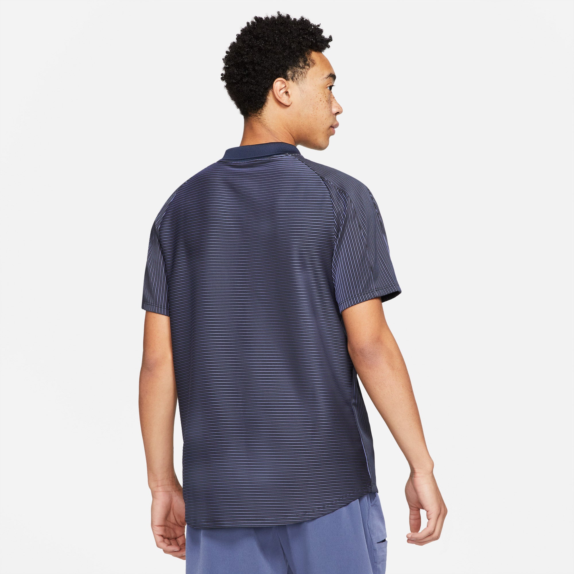 Nike Dri-FIT ADV Slam Men's Tennis Polo Blue (2)