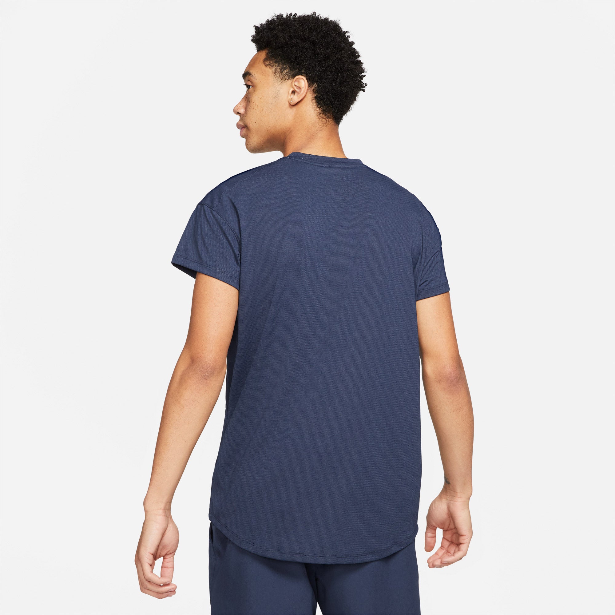 Nike Dri-FIT ADV Slam Men's Tennis Shirt Blue (2)