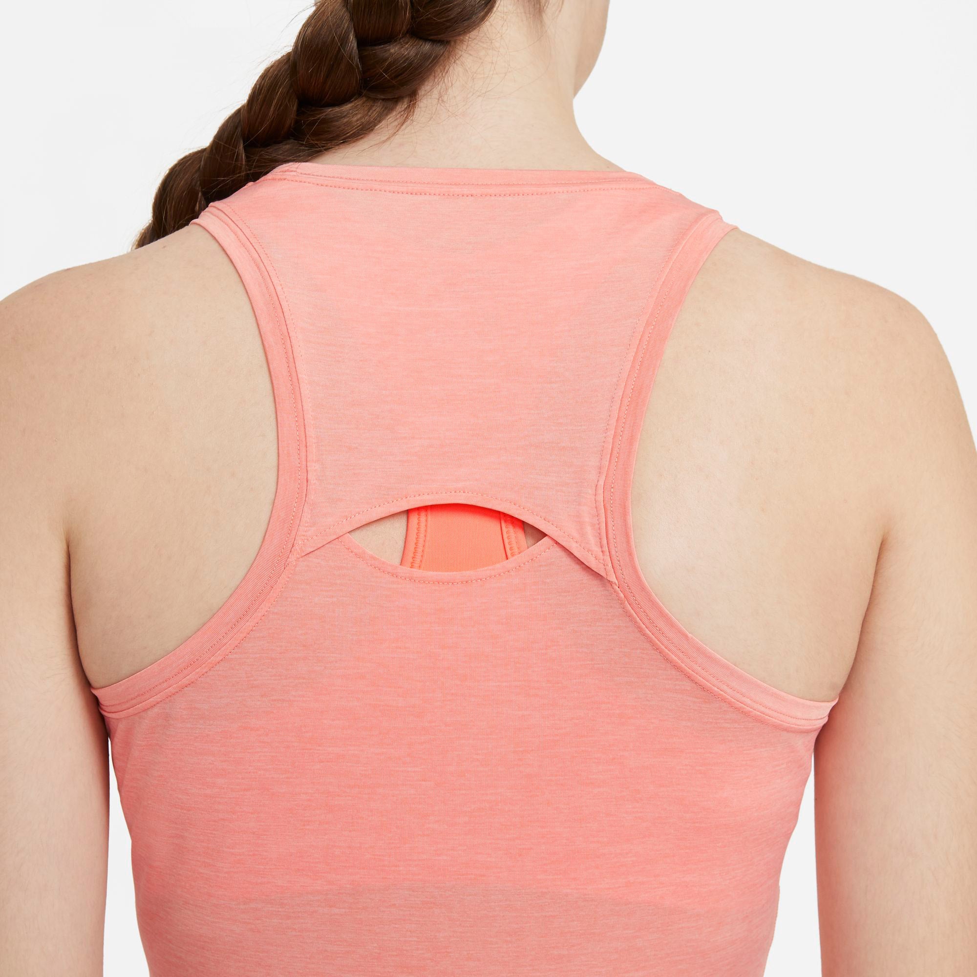 Nike Dri-FIT Advantage Women's Tennis Dress Orange (5)