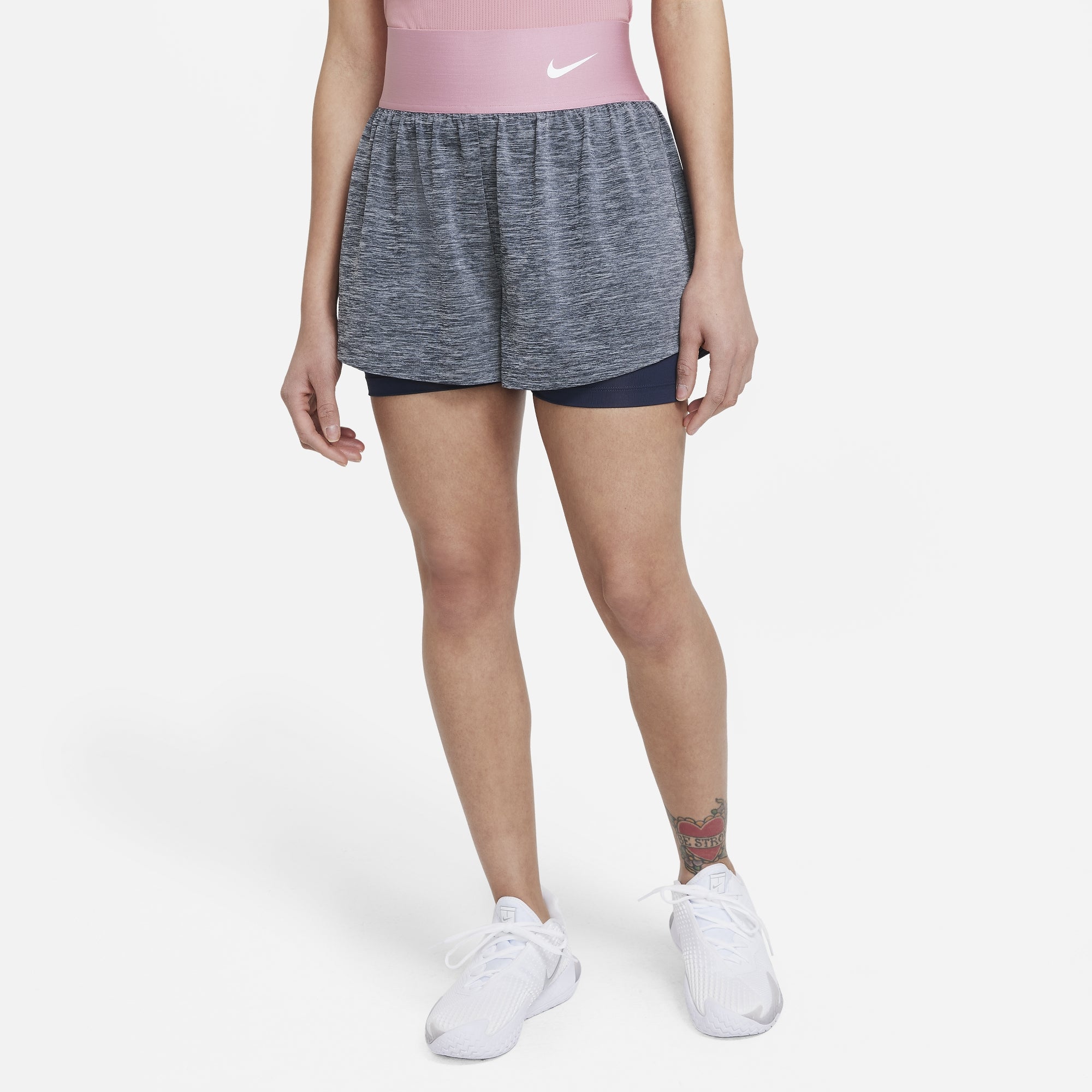 Nike Dri-FIT Advantage Women's Tennis Shorts Blue (1)