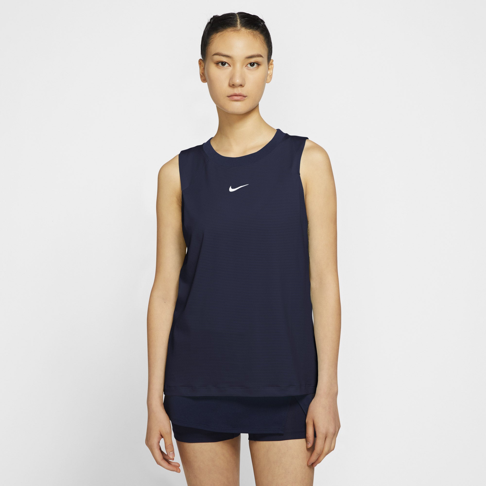 Nike Dri-FIT Advantage Women's Tennis Tank Blue (1)