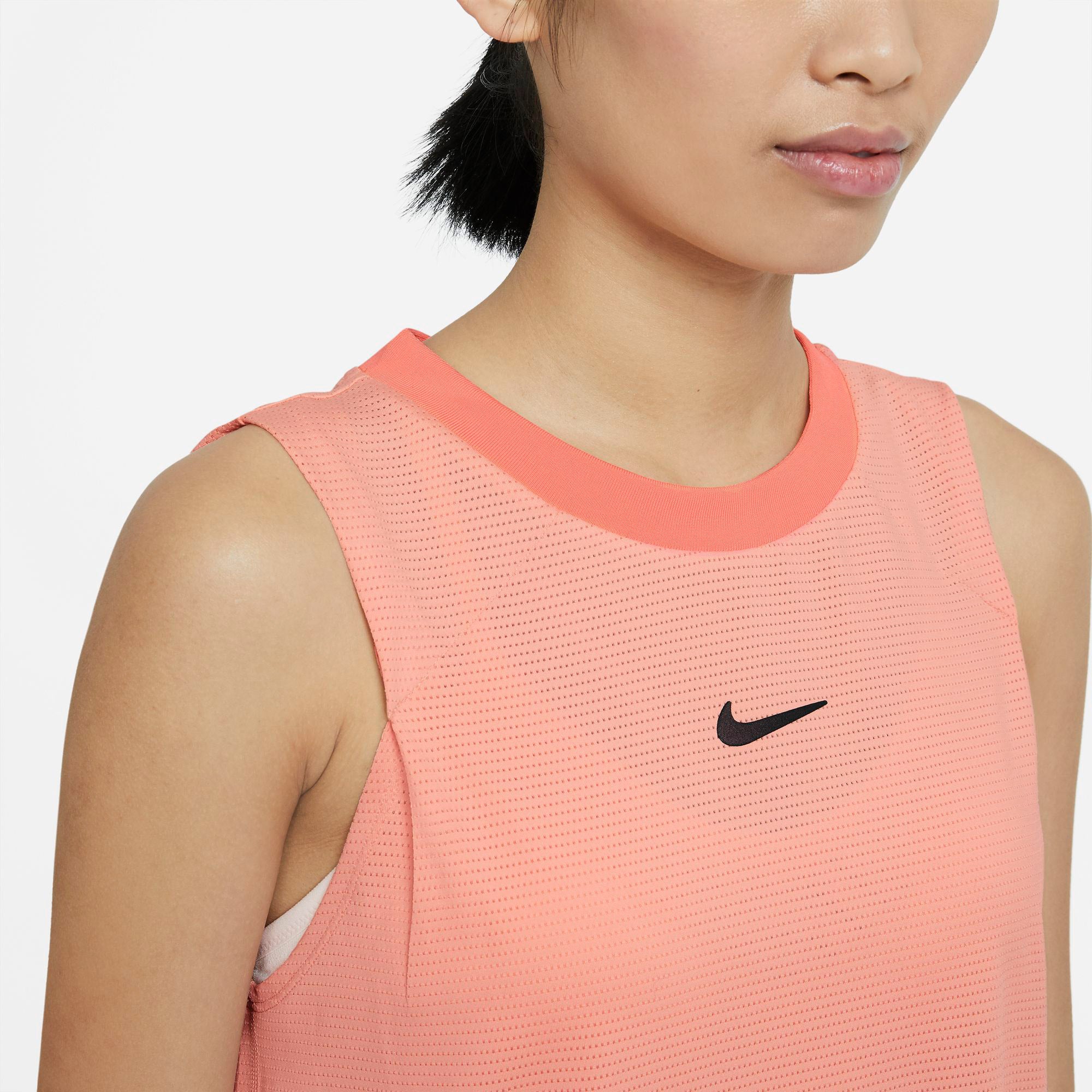 Nike Dri-FIT Advantage Women's Tennis Tank Orange (4)