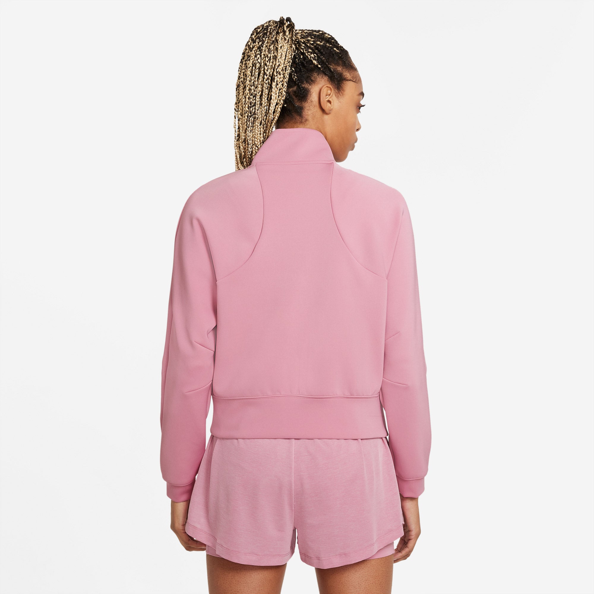 Nike Dri-FIT Heritage Women's Full-Zip Tennis Jacket Pink (2)