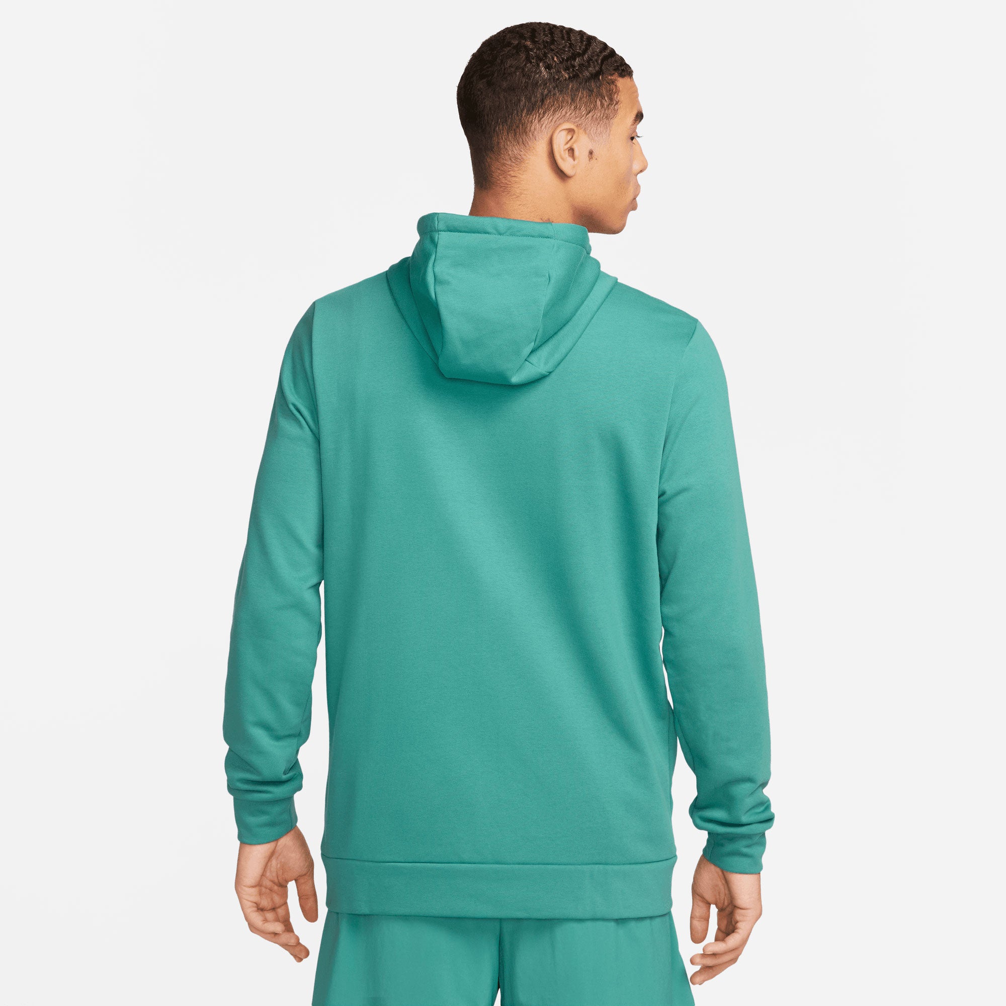 Nike Dri-FIT Men's Full-Zip Training Hoodie Green (2)