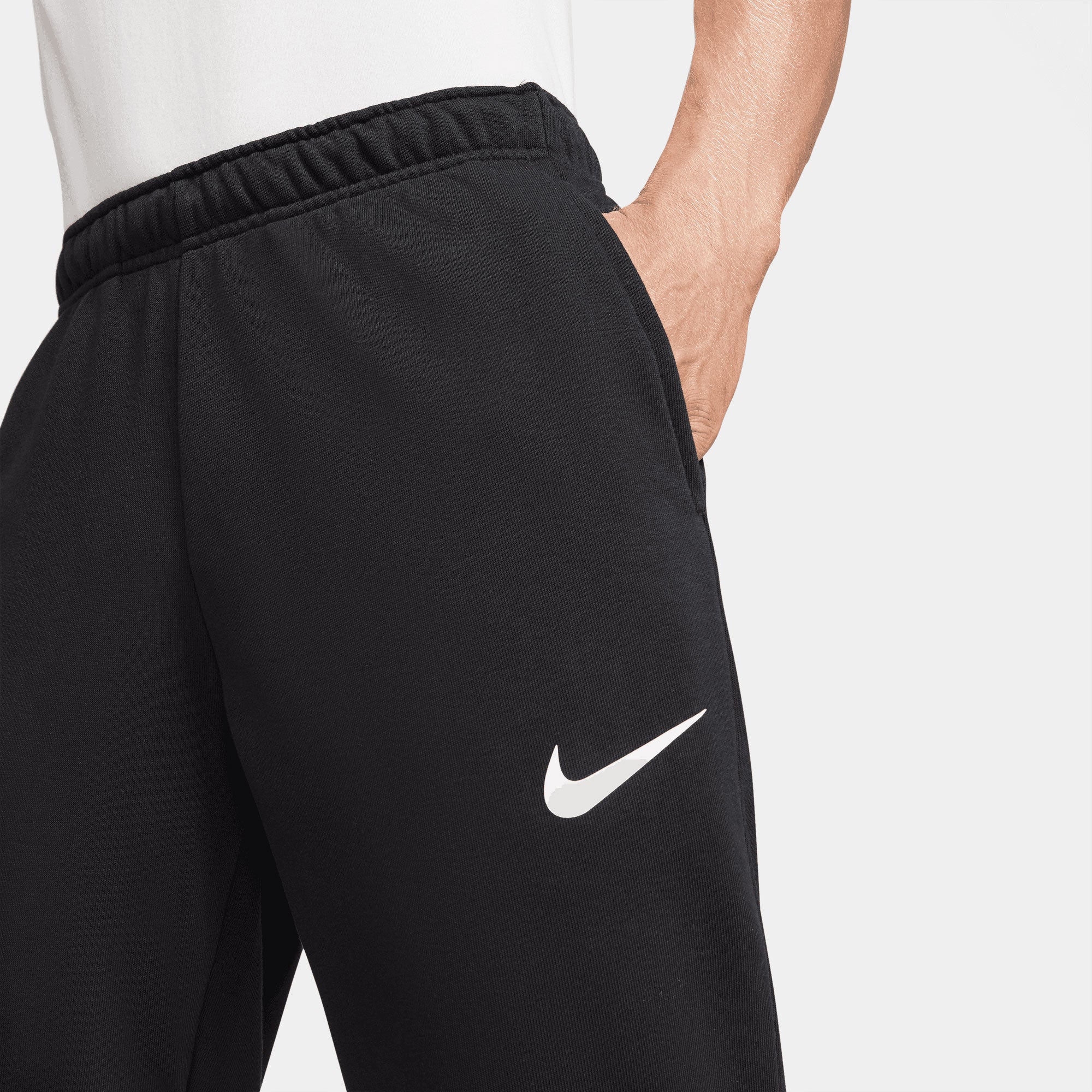 Nike Dri-FIT Men's Tapered Training Pants Black (4)
