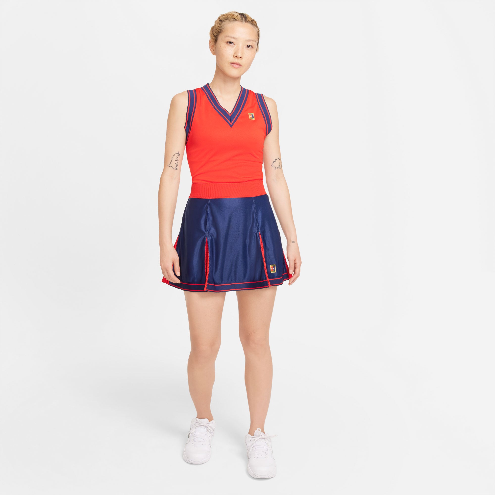 Nike Dri-FIT Slam Women's Tennis Tank Red (3)