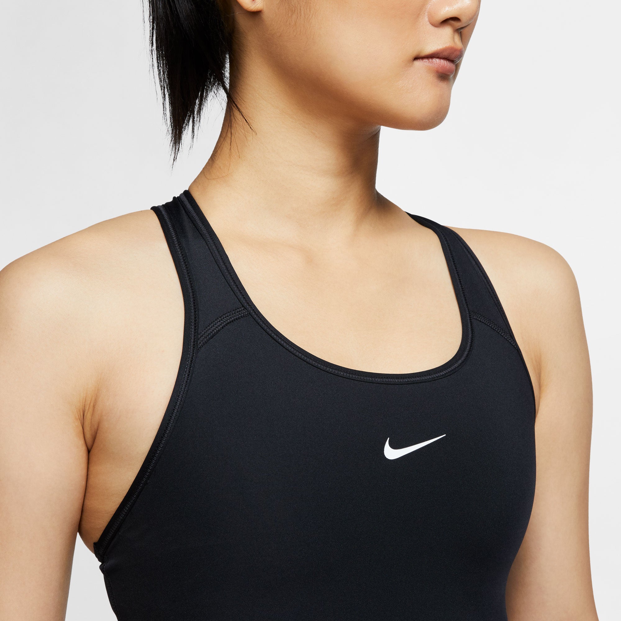Nike Dri-FIT Women's Medium-Support 1-Piece Pad Sports Bra Black (3)