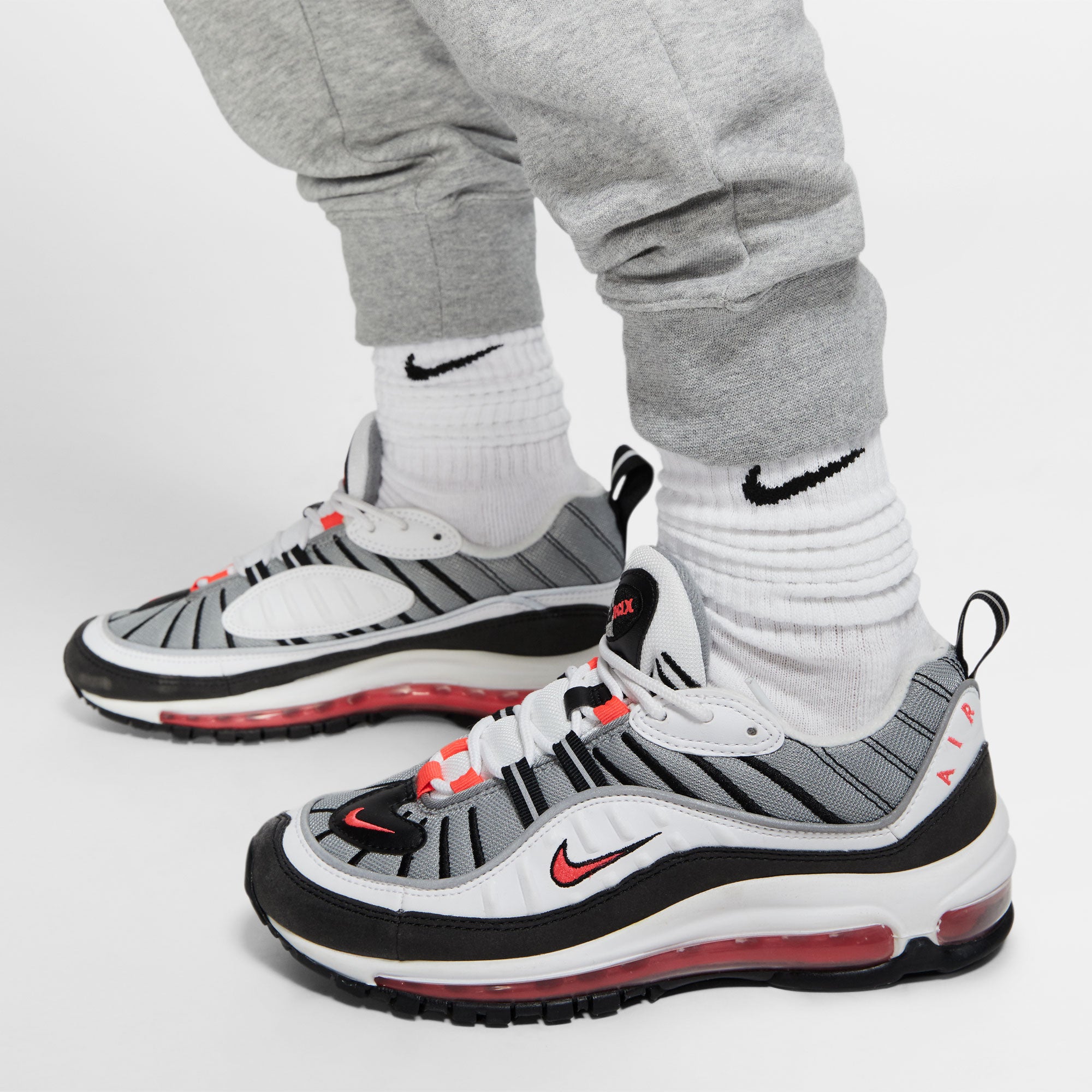 Nike Essential Women's Fleece Pants Grey (5)