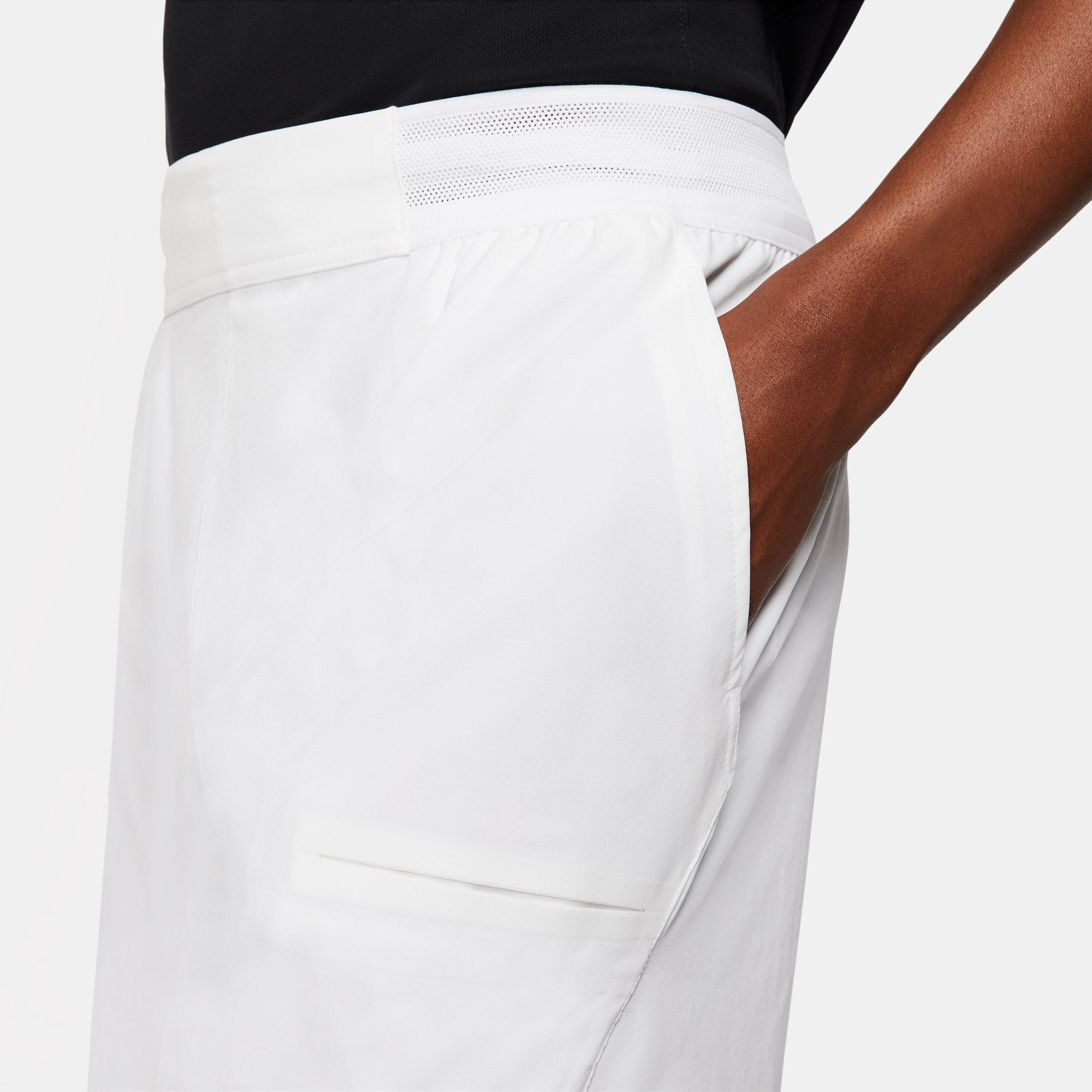 Nike Flex Advantage Men's 9-Inch Tennis Shorts White (5)