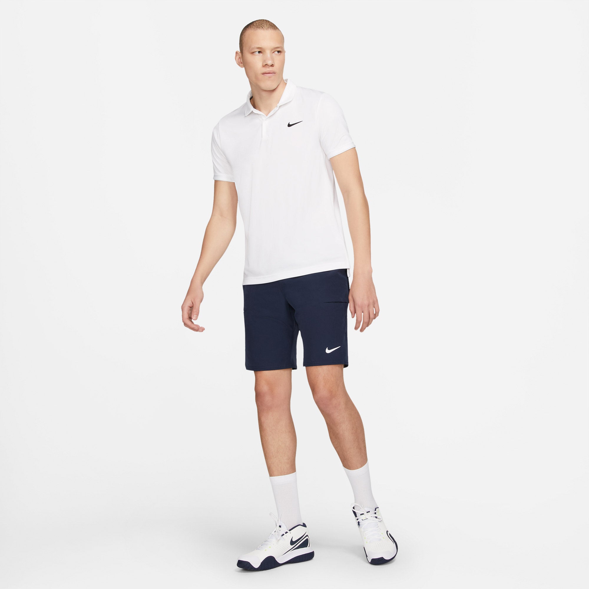 Nike Flex Advantage Men's 9-Inch Tennis Shorts Blue (3)