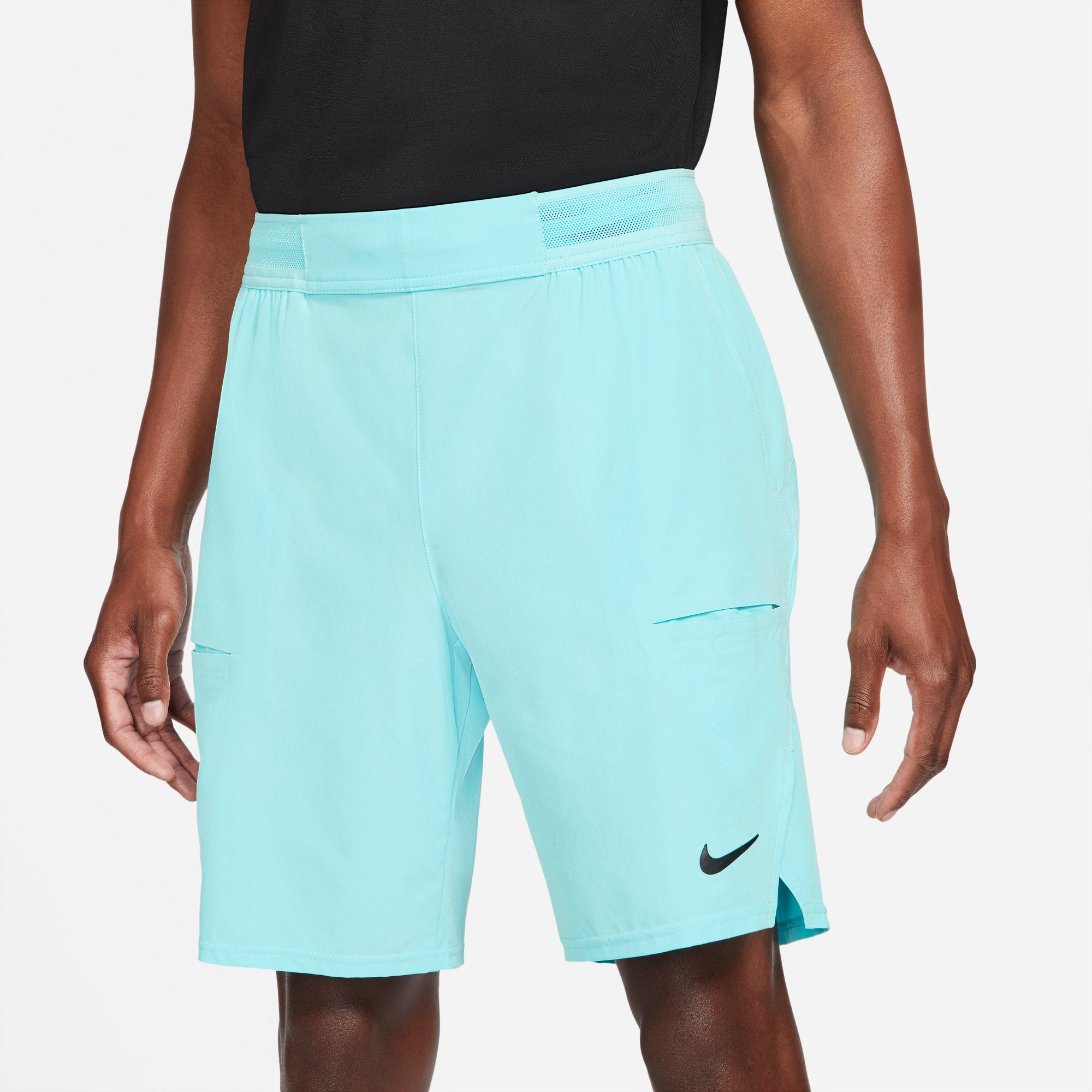 Nike Flex Advantage Men's 9-Inch Tennis Shorts Blue (4)