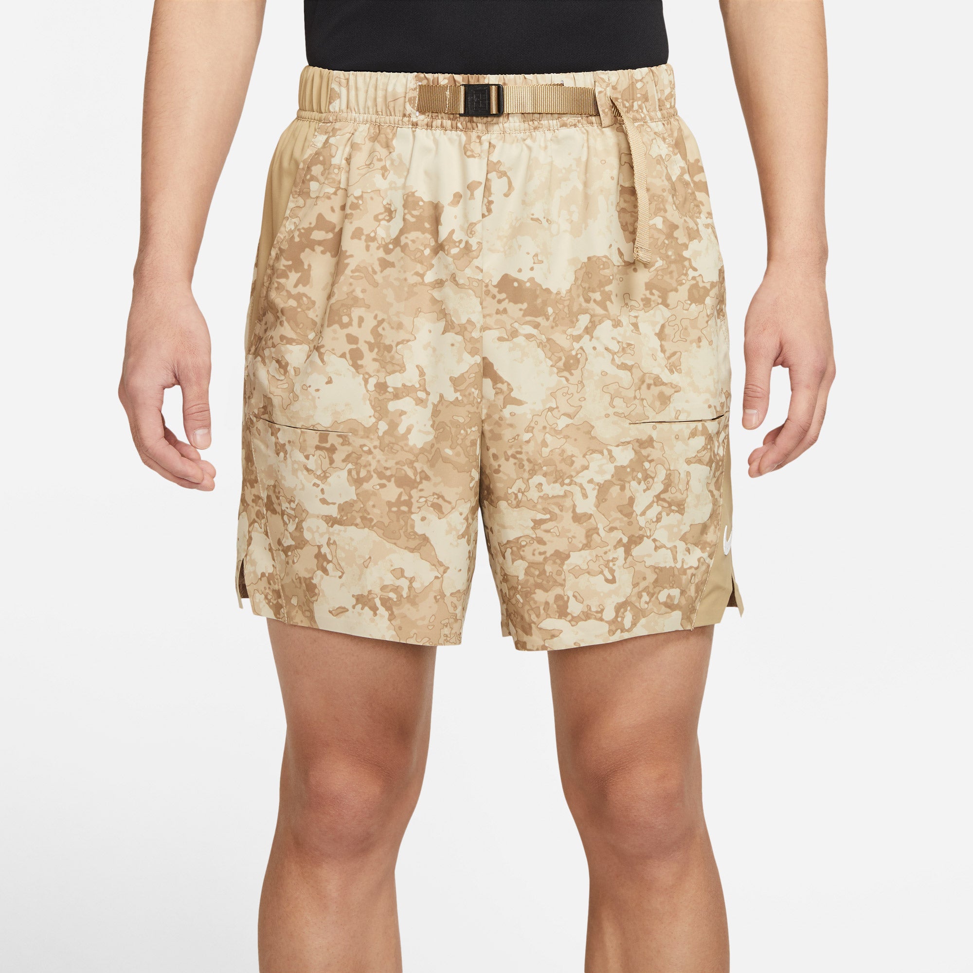 Nike Flex Slam Men's 9-Inch Tennis Shorts Brown (4)