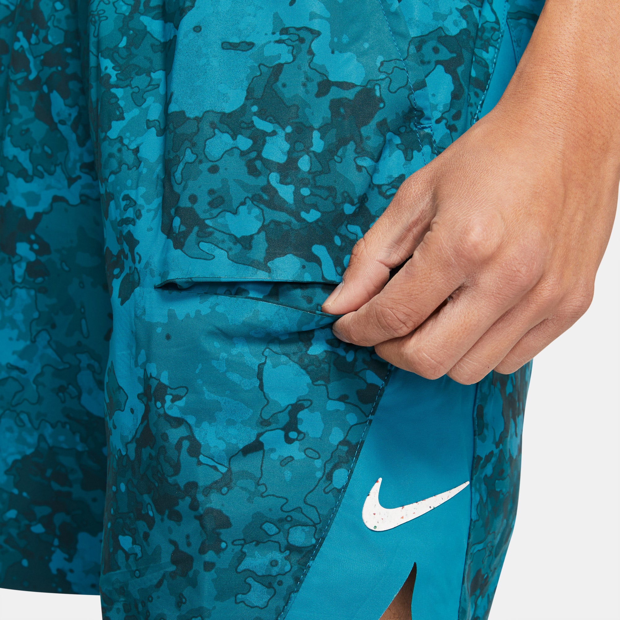 Nike Flex Slam Men's 9-Inch Tennis Shorts Green (5)