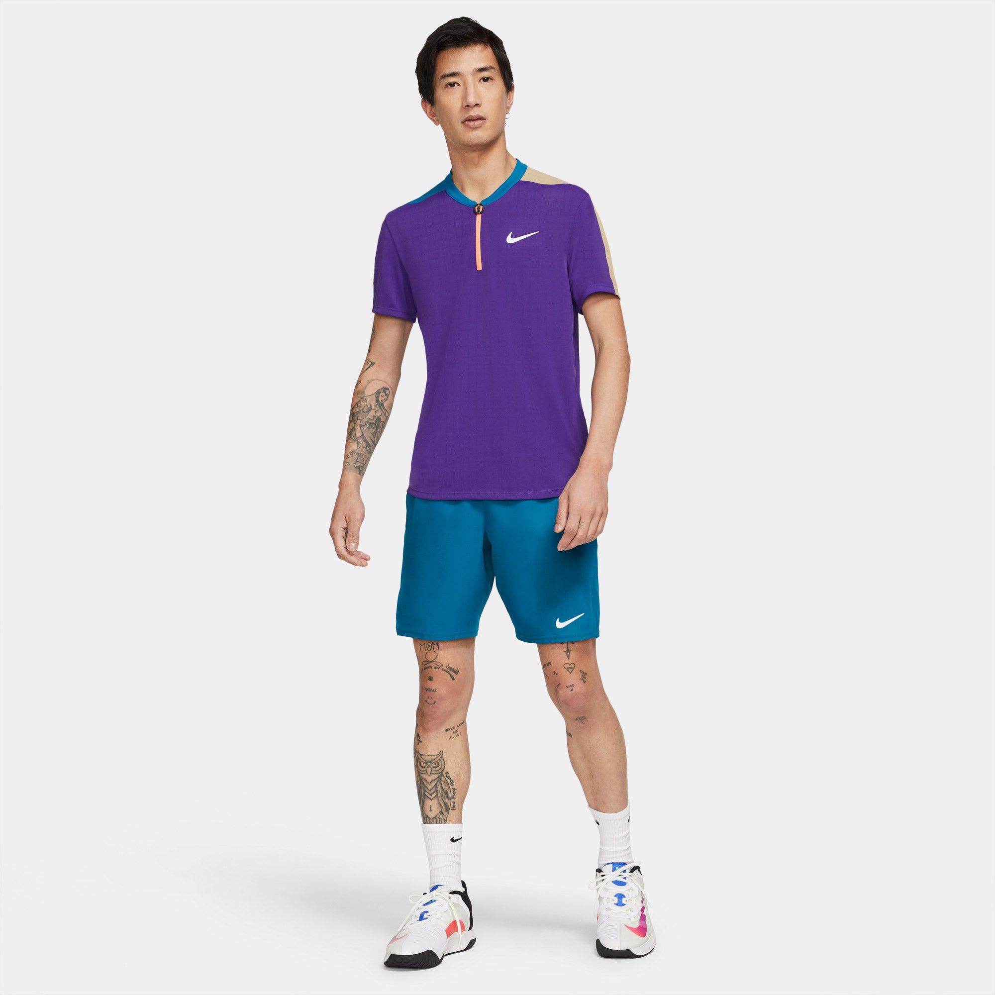 Nike Flex Victory Men's 9-Inch Tennis Shorts Green (3)