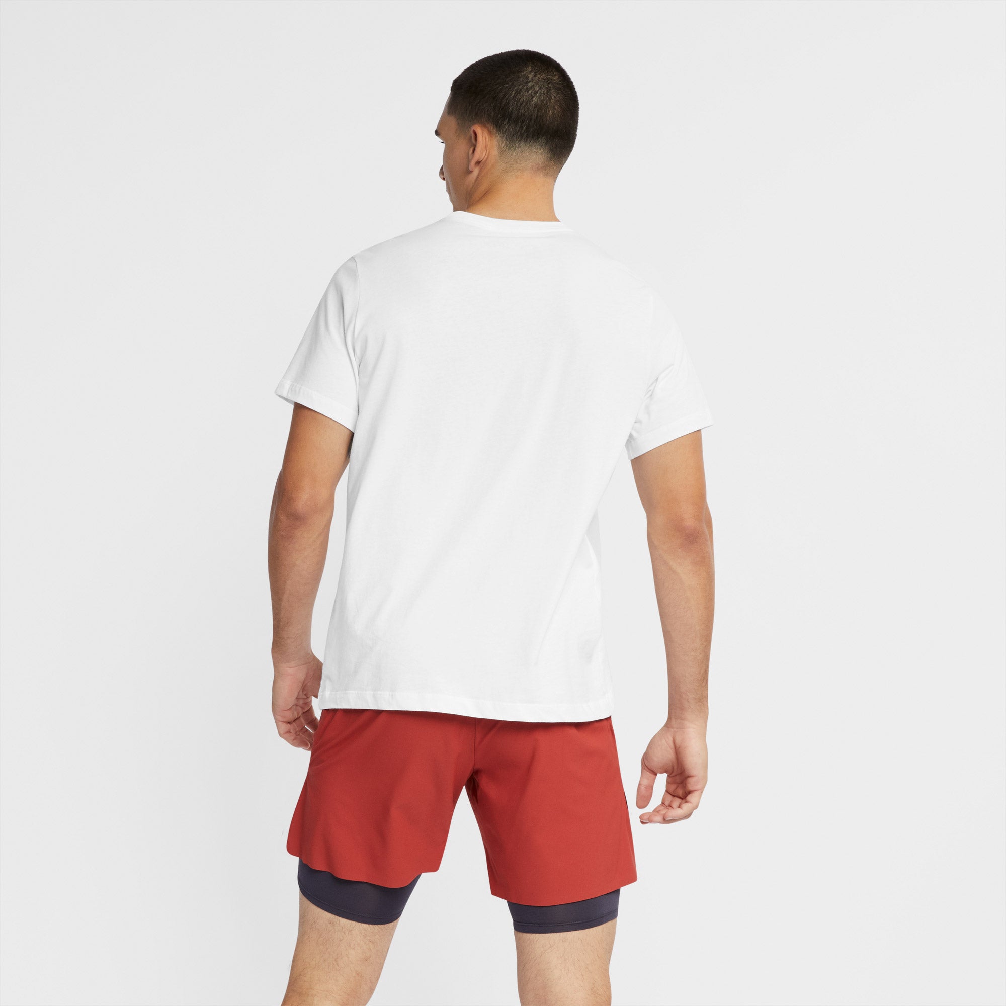 Nike Heritage Men's Tennis T-Shirt White (2)