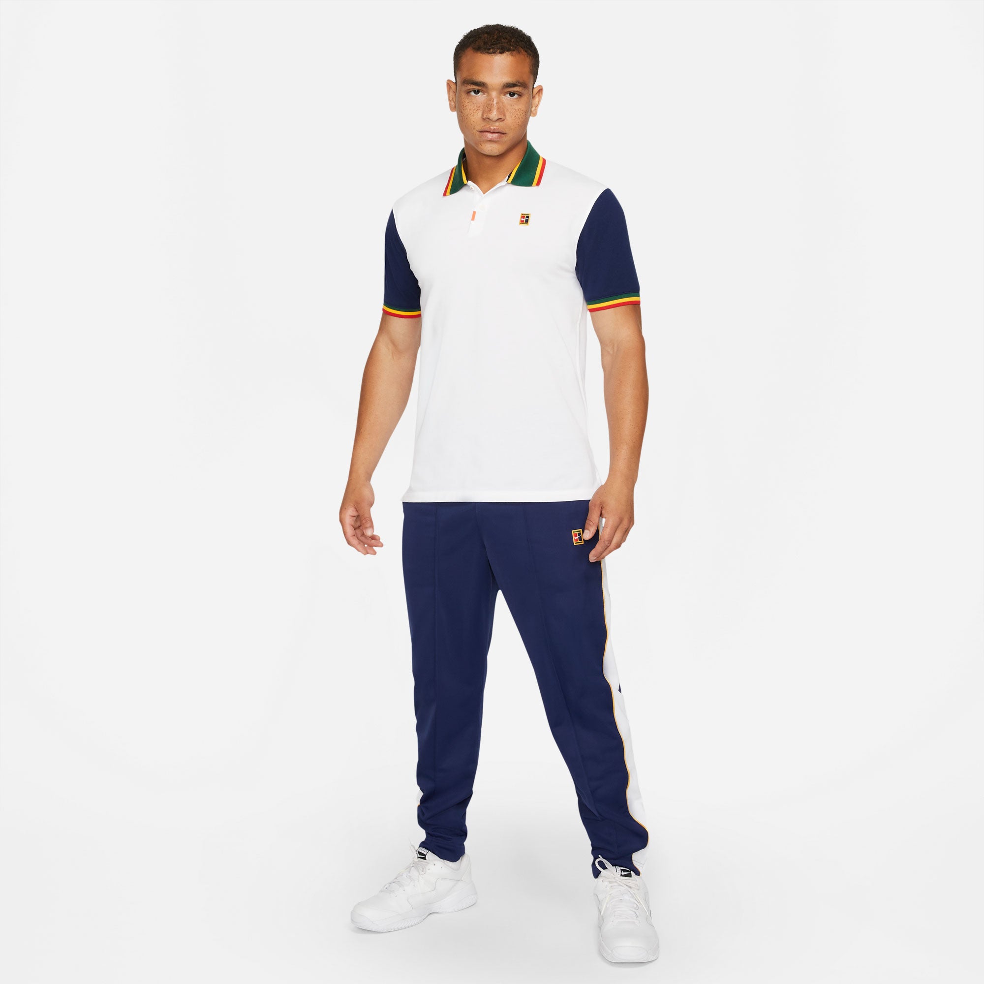 Nike Heritage Slim Slam Men's Tennis Polo White (3)