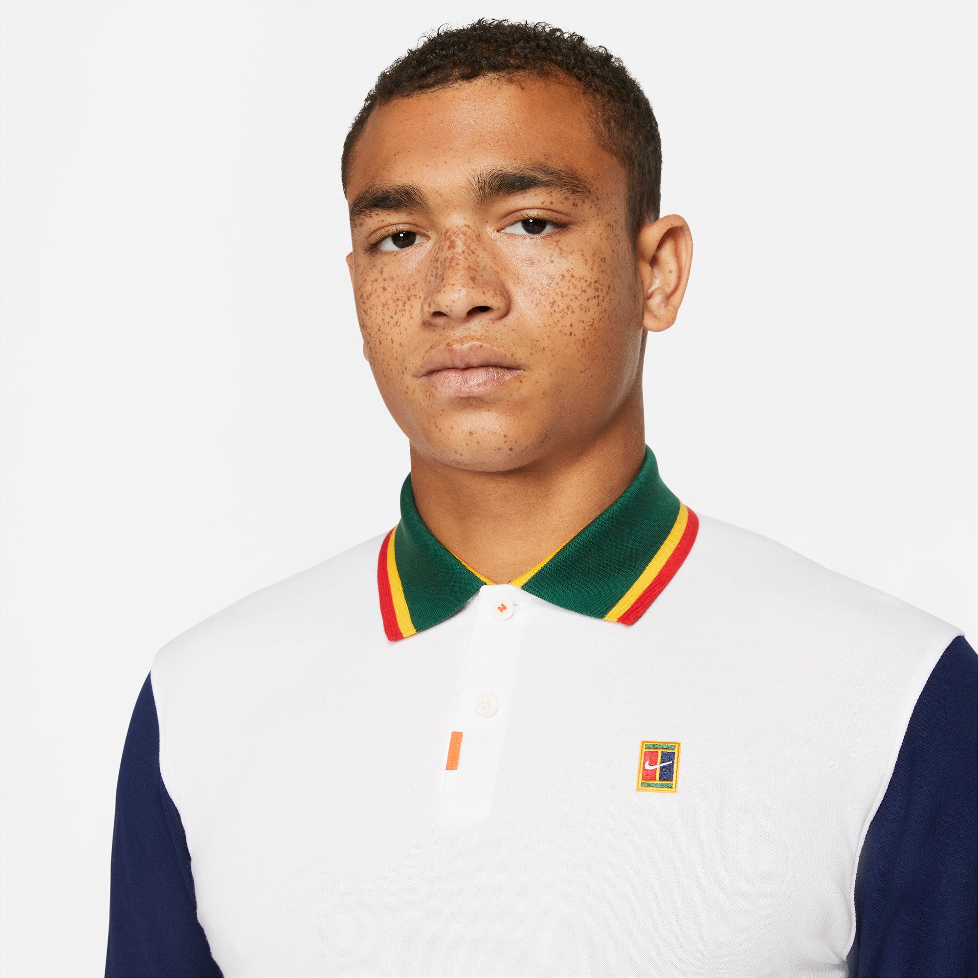 Nike Heritage Slim Slam Men's Tennis Polo White (4)