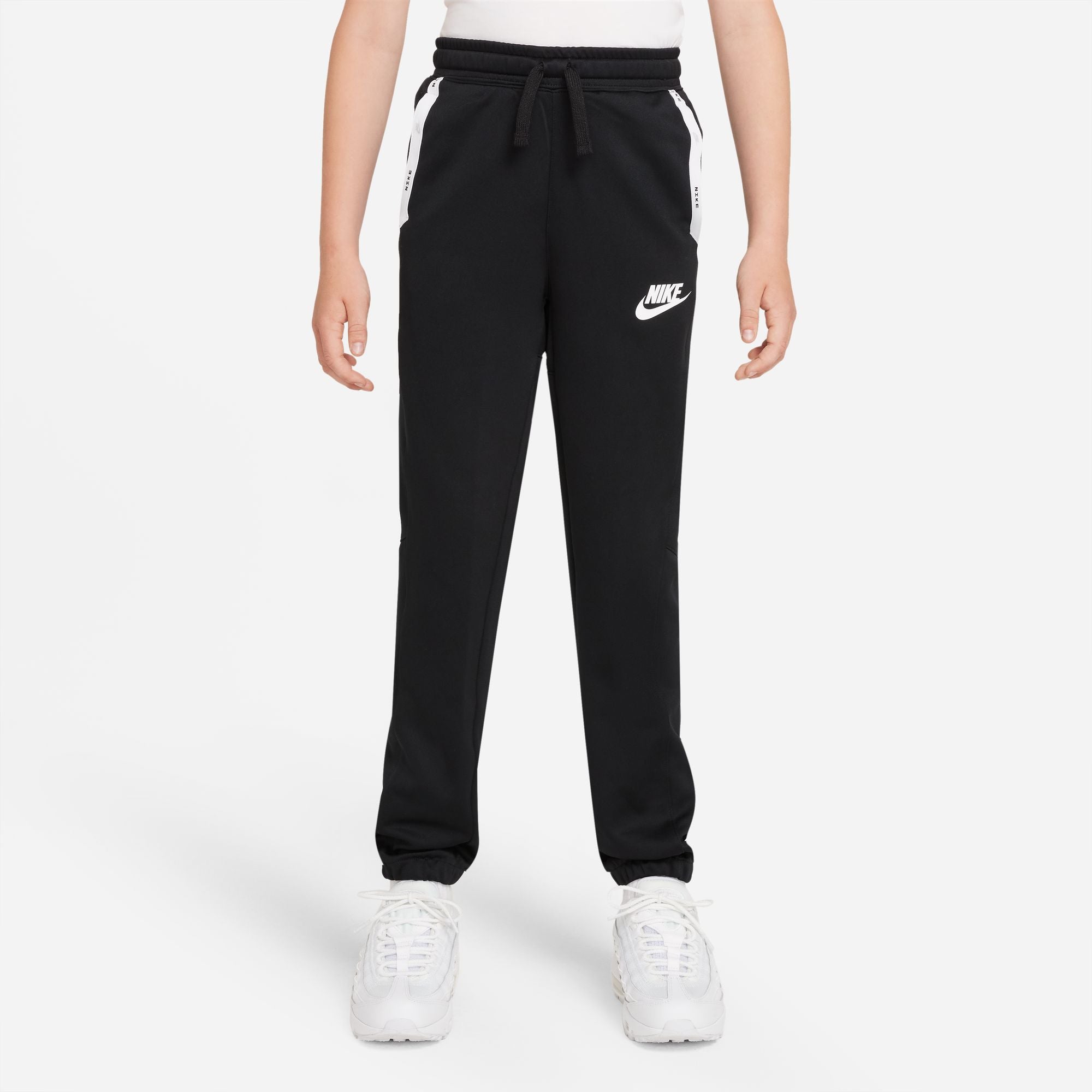 Nike Kids' Poly Tracksuit Black (7)