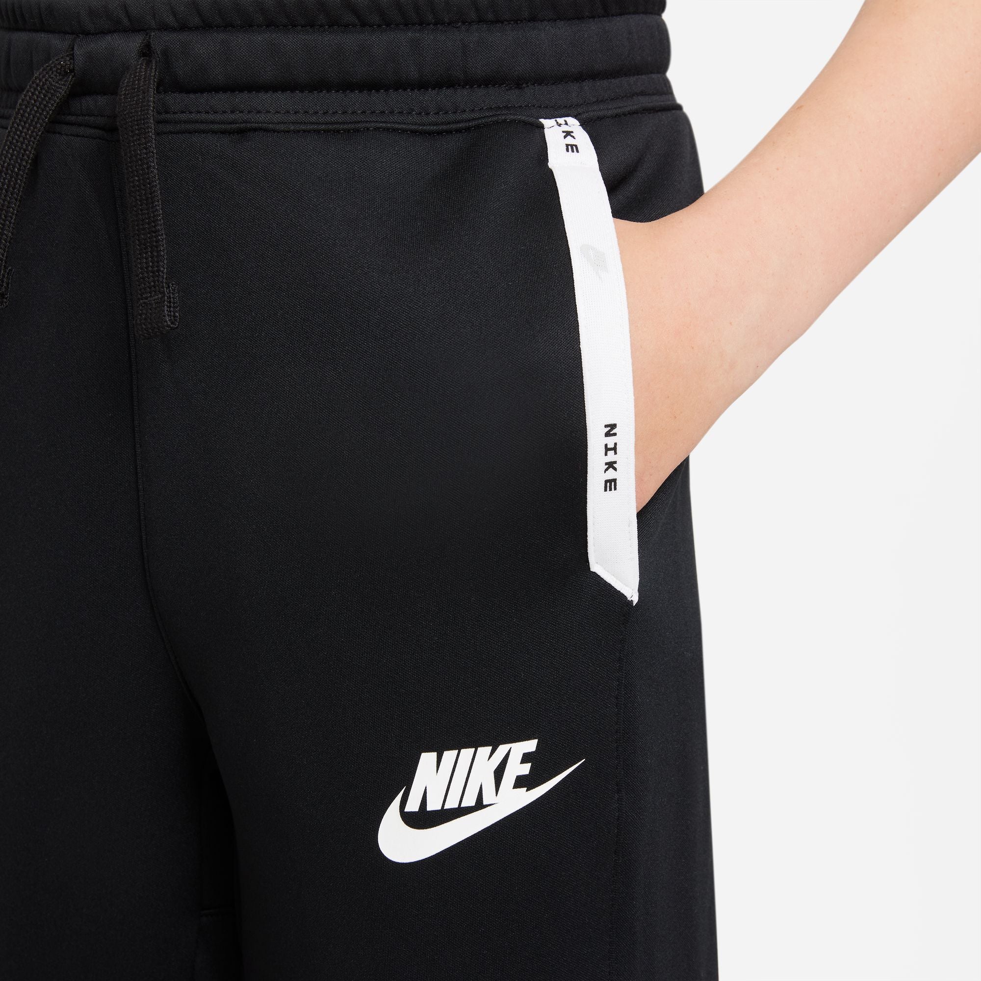 Nike Kids' Poly Tracksuit Black (8)