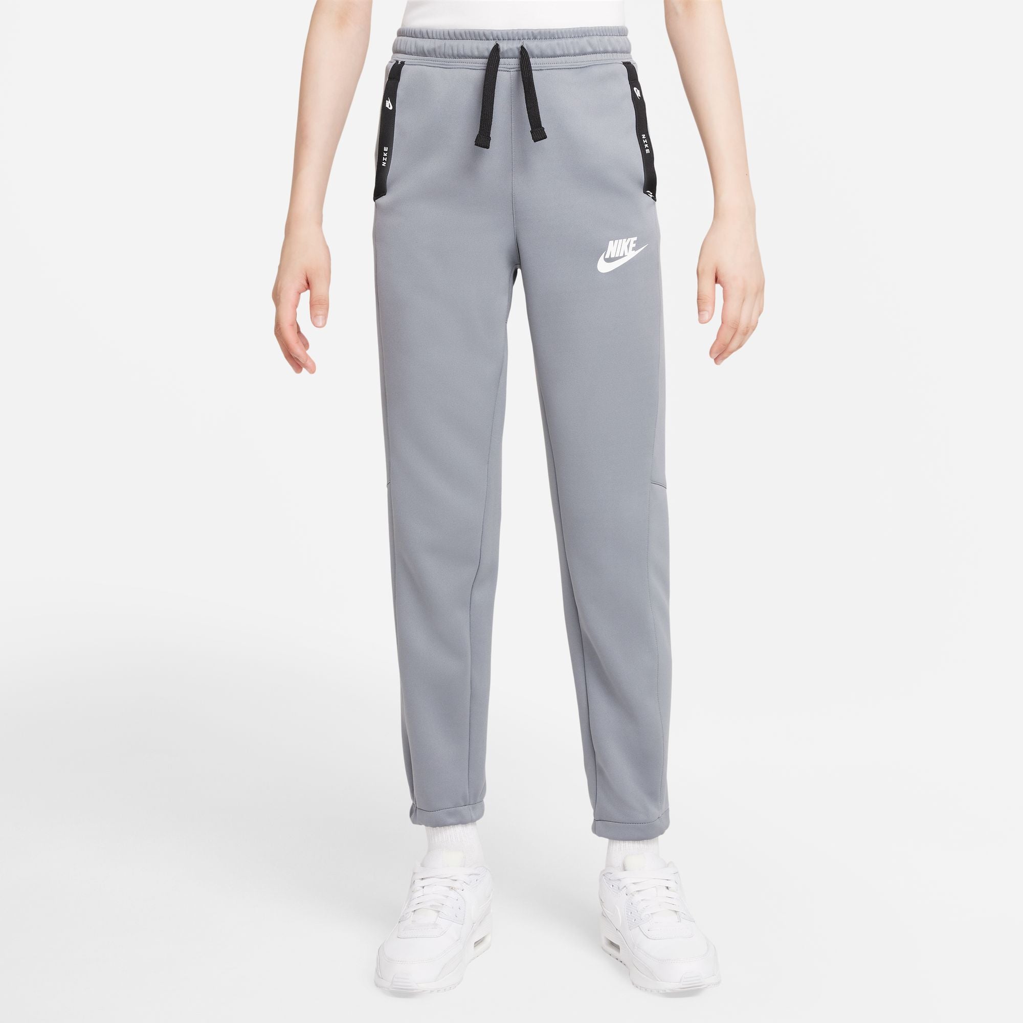 Nike Kids' Poly Tracksuit Grey (7)