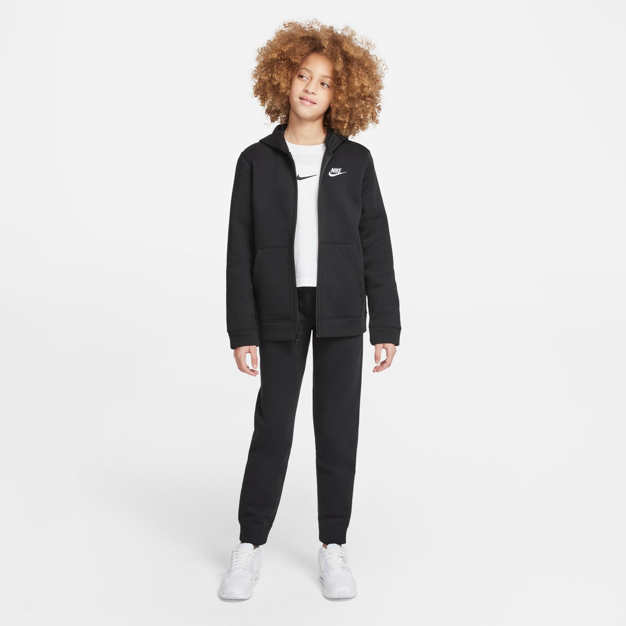 Nike Sportswear Kids' Tracksuit Black (1)