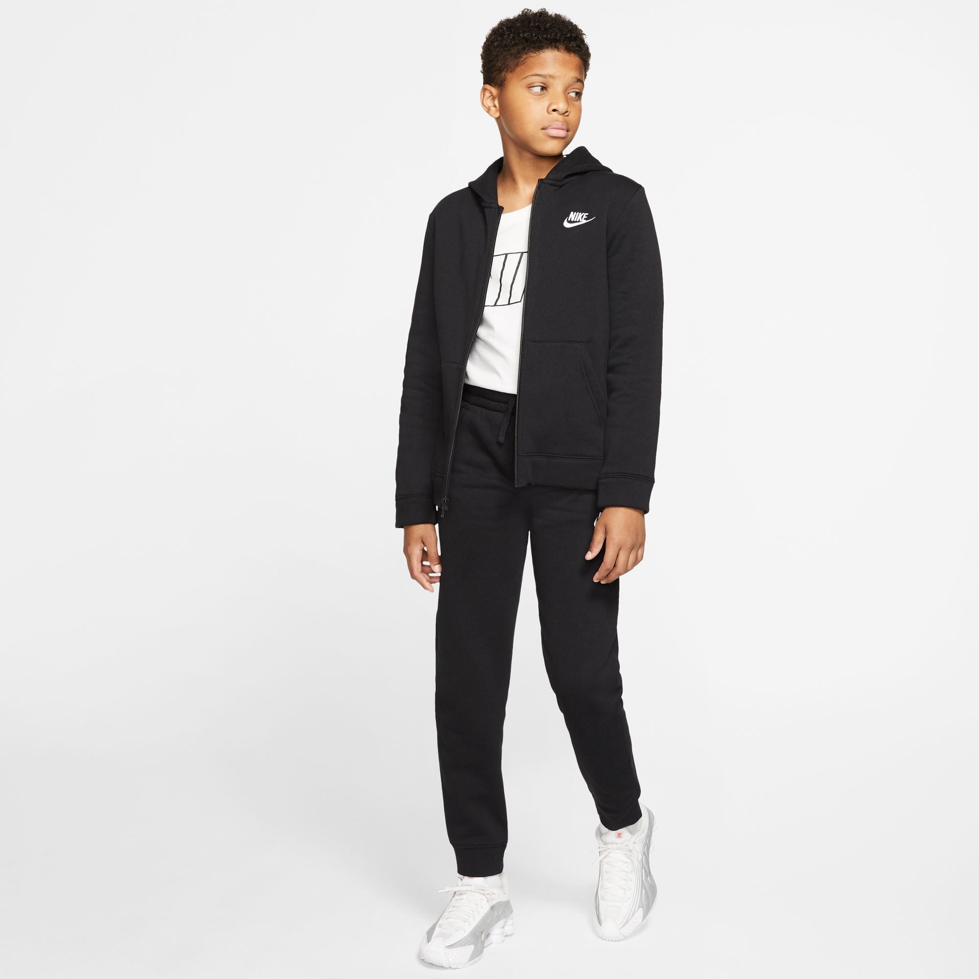 Nike Sportswear Kids' Tracksuit Black (9)