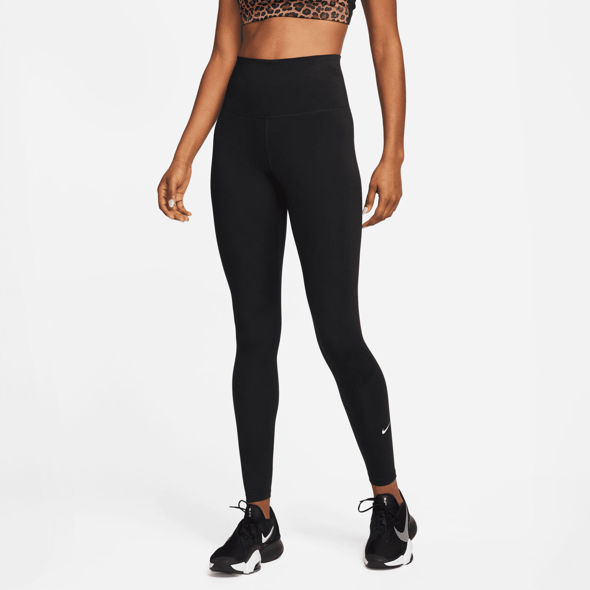 Nike One Women's Metallic Gold & Black Training Leggings Sz XS DQ6308-010  $70