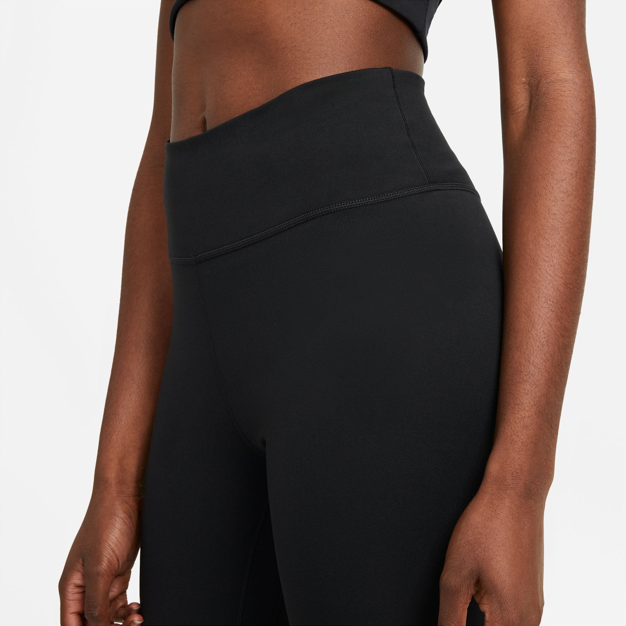 Nike One Dri-FIT Women's Mid-Rise 7/8 Tights Black (3)Nike One Dri-FIT Women's Mid-Rise 7/8 Leggings Black (3)