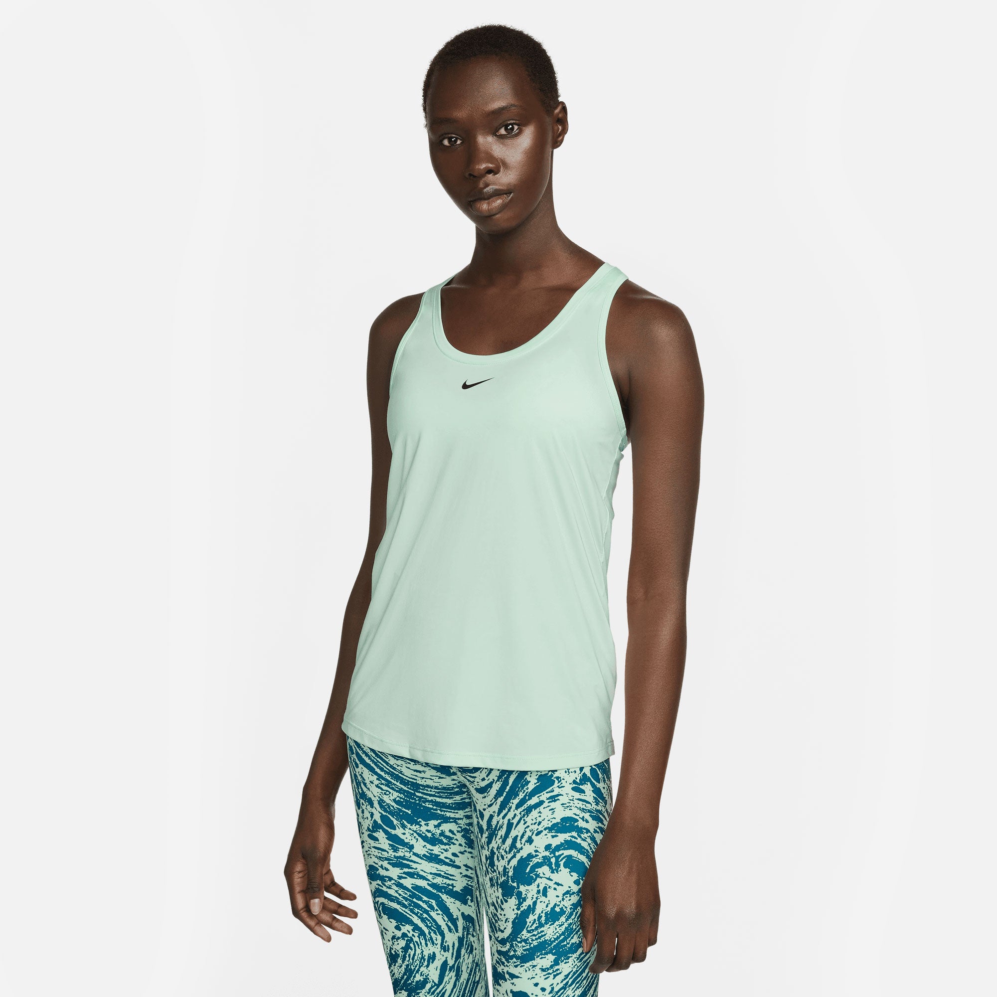 Nike One Dri-FIT Women's Slim Tank Green (1)