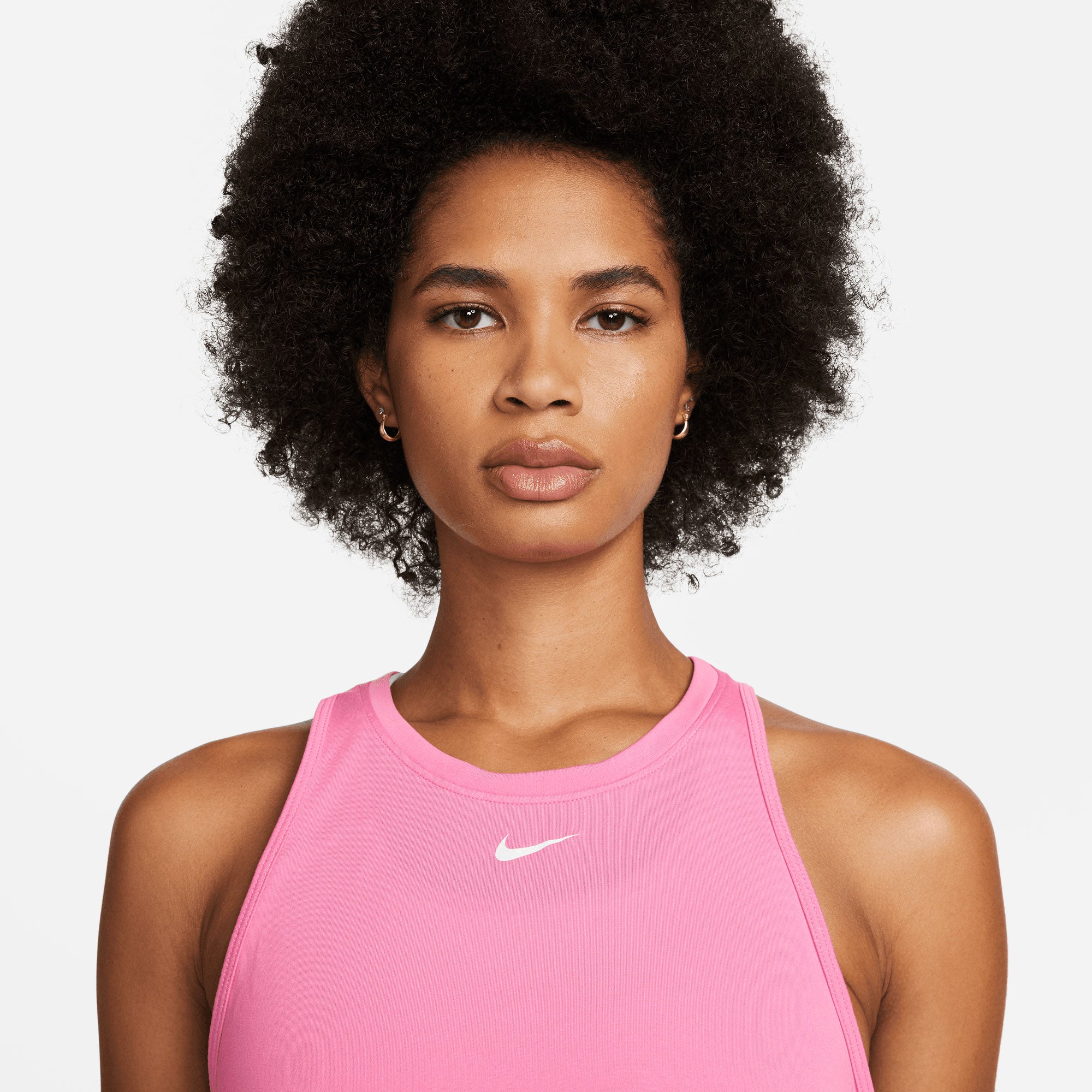 Nike One Dri-FIT Women's Standard Fit Tank Pink (3)