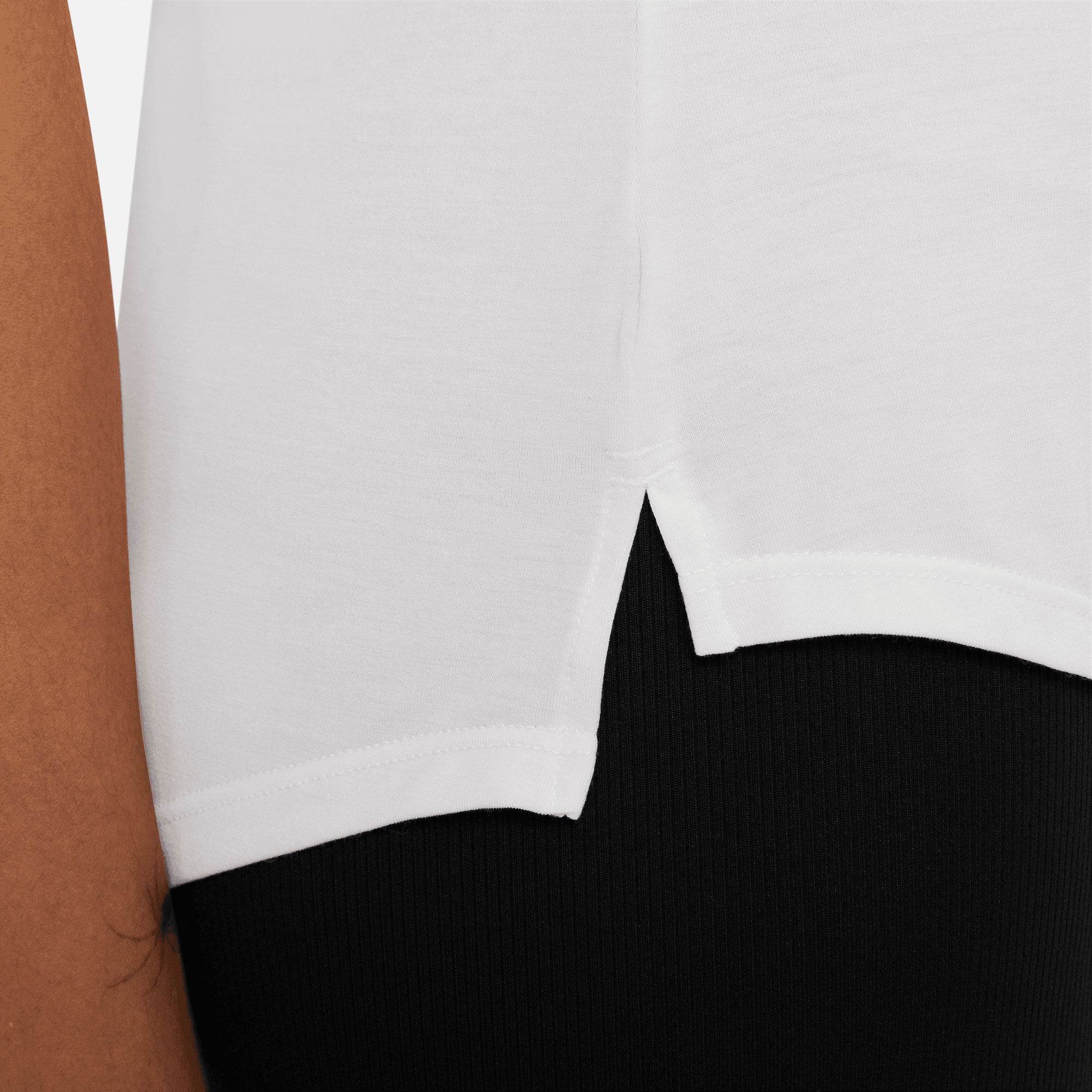 Nike One Luxe Dri-FIT Women's Standard Fit Shirt White (4)