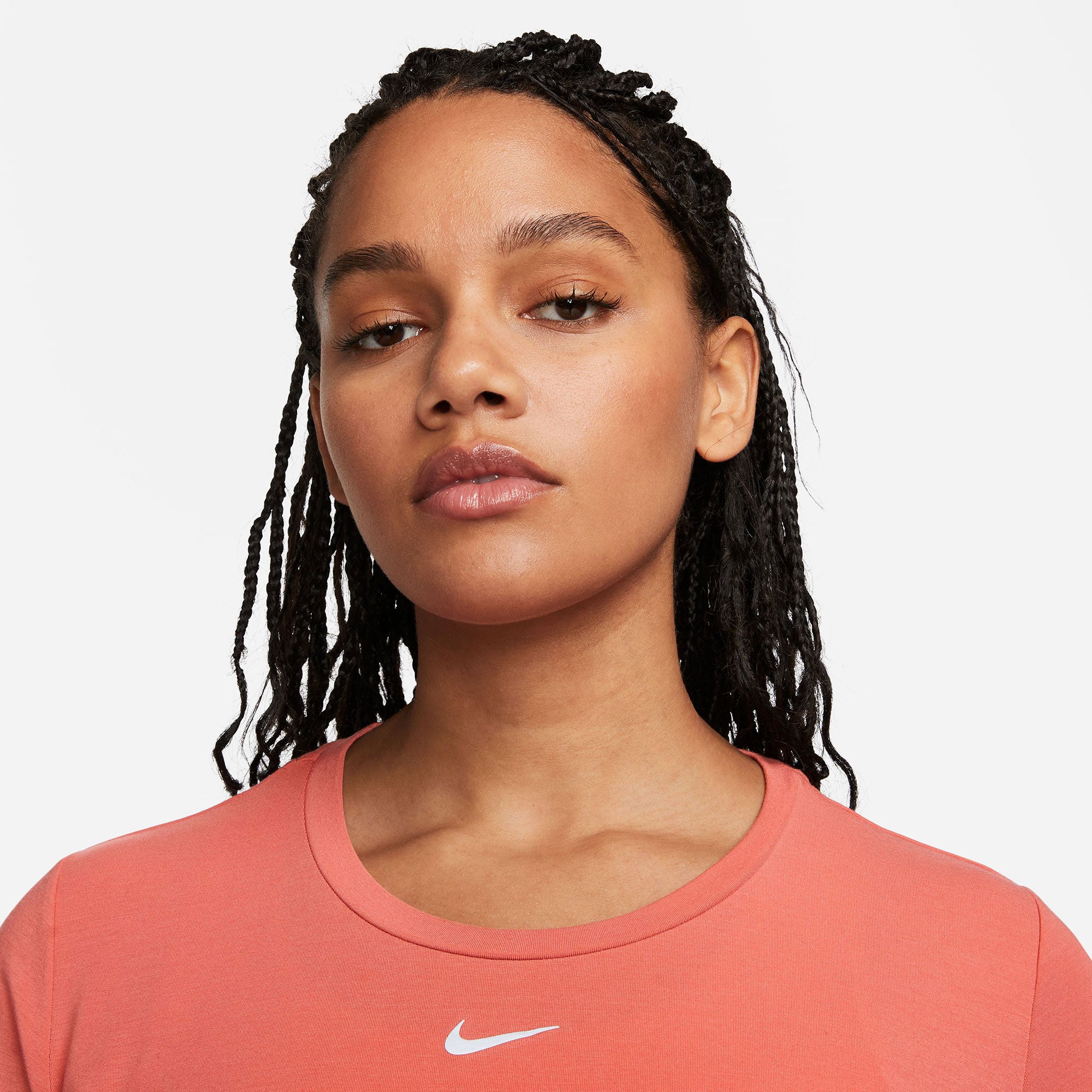 Nike One Luxe Dri-FIT Women's Standard Fit Shirt Red (3)
