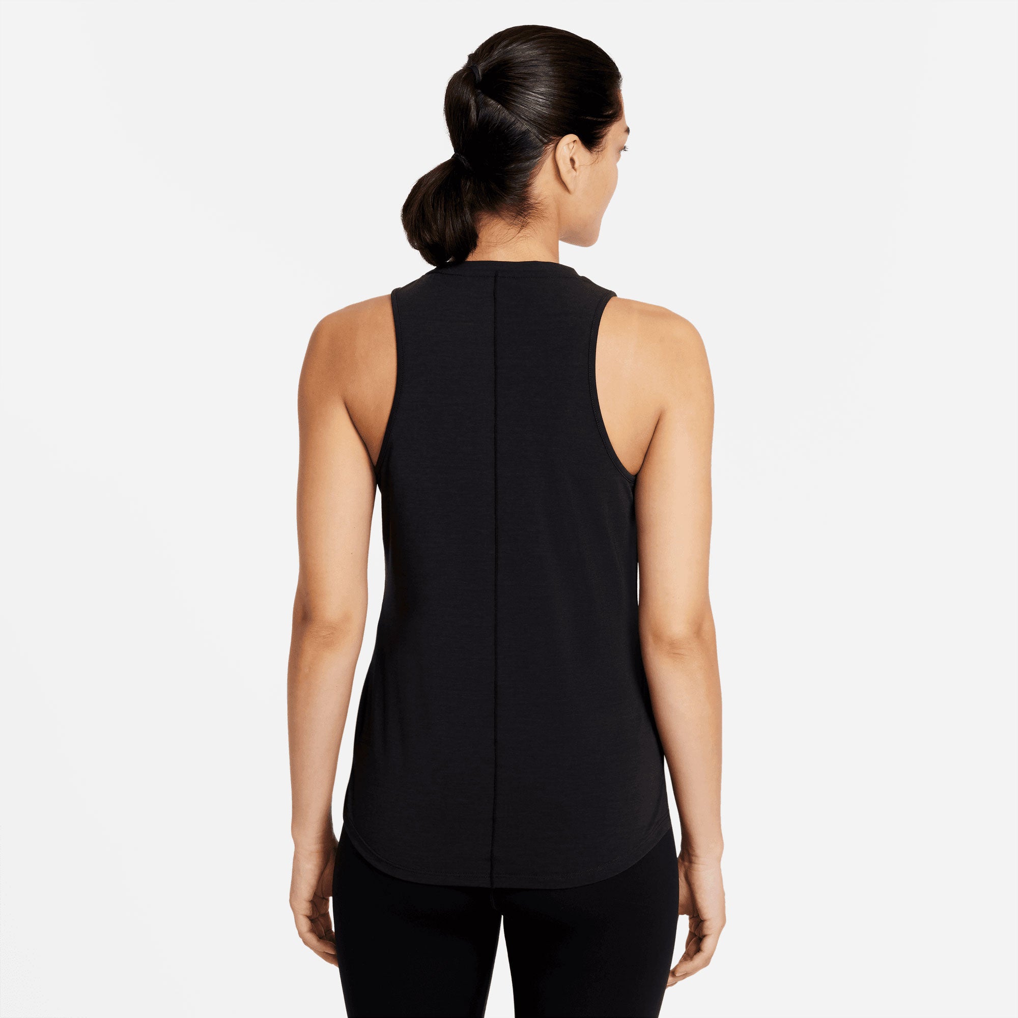 Nike One Luxe Dri-Fit Women's Stardard Fit Tank Black (2)