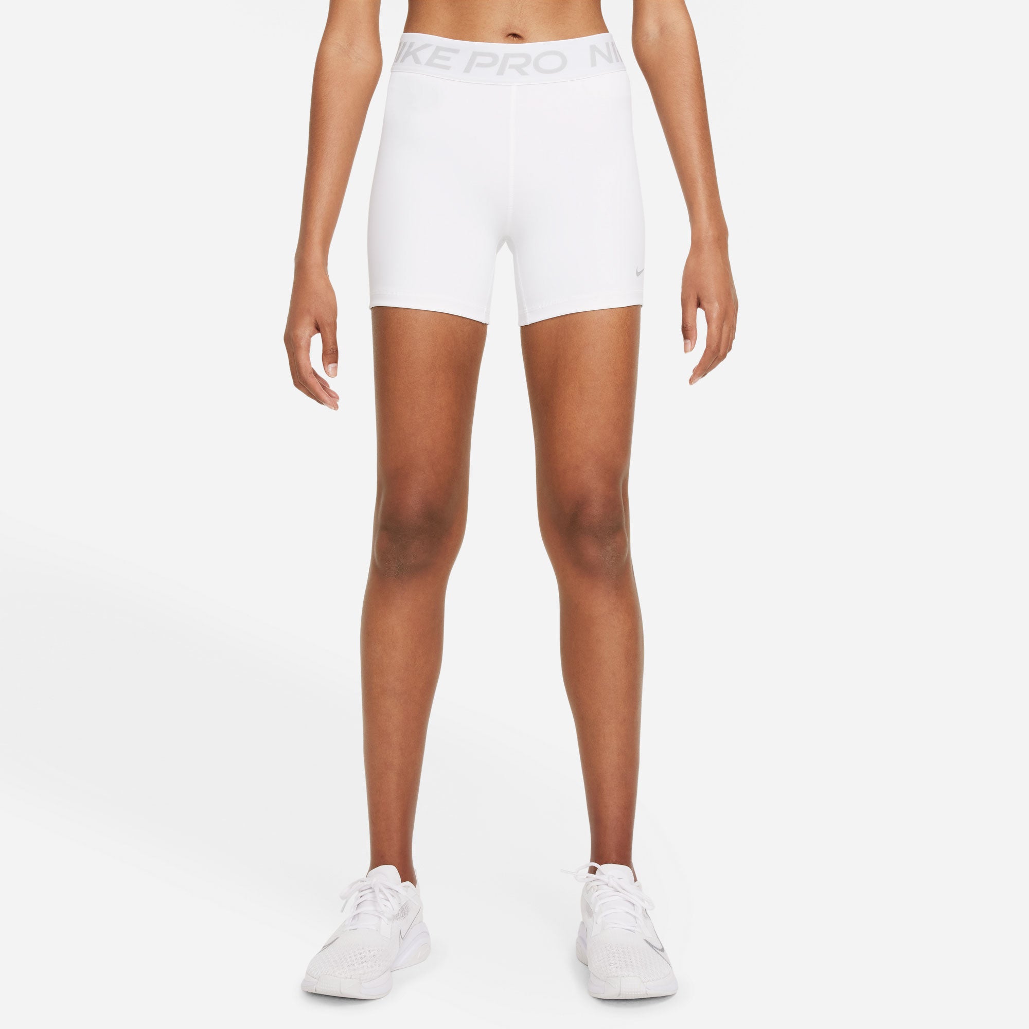 Nike Pro Dri-FIT 365 Women's 5-Inch Shorts White (1)