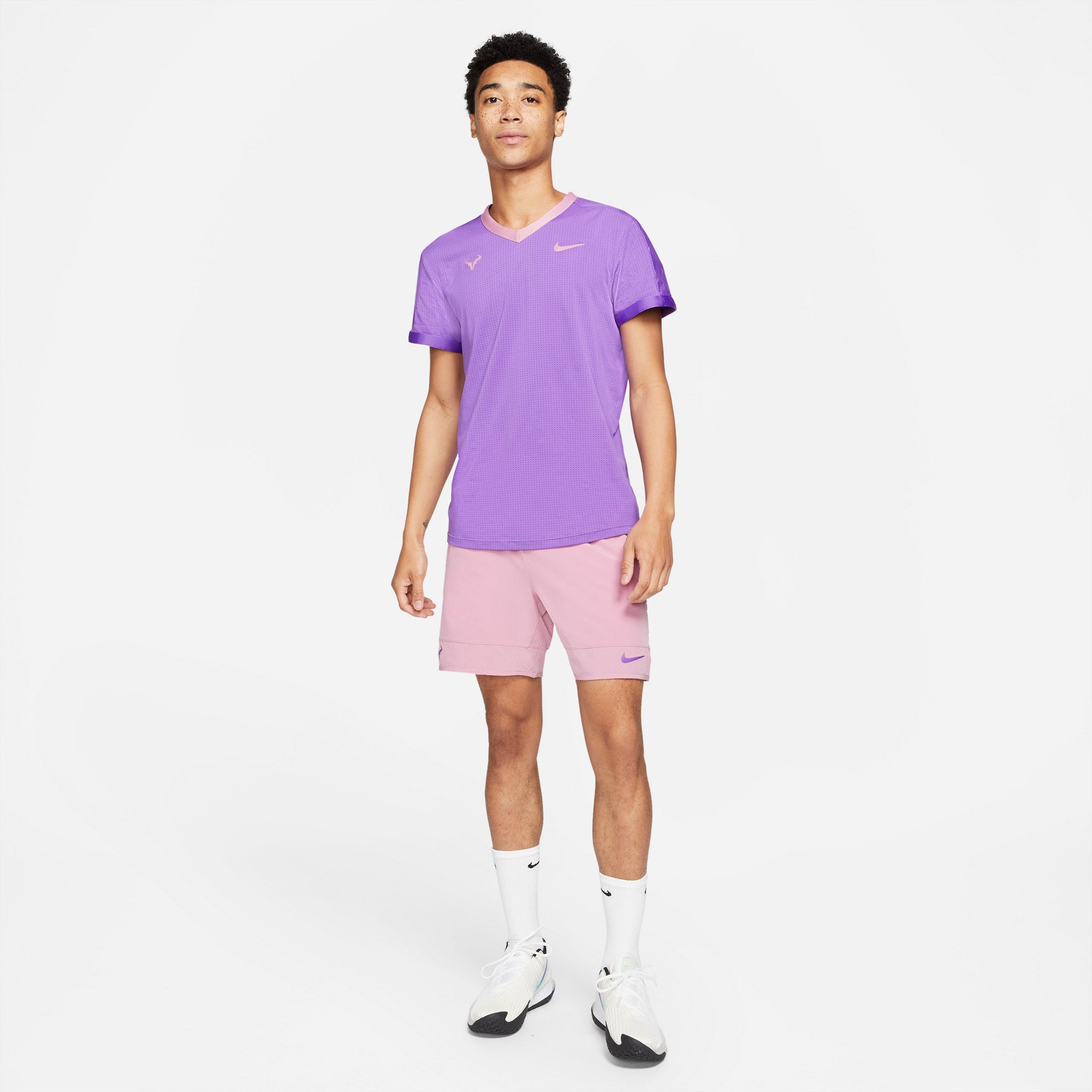 Nike Rafa Dri-FIT ADV RG Men's Tennis Shirt Purple (3)