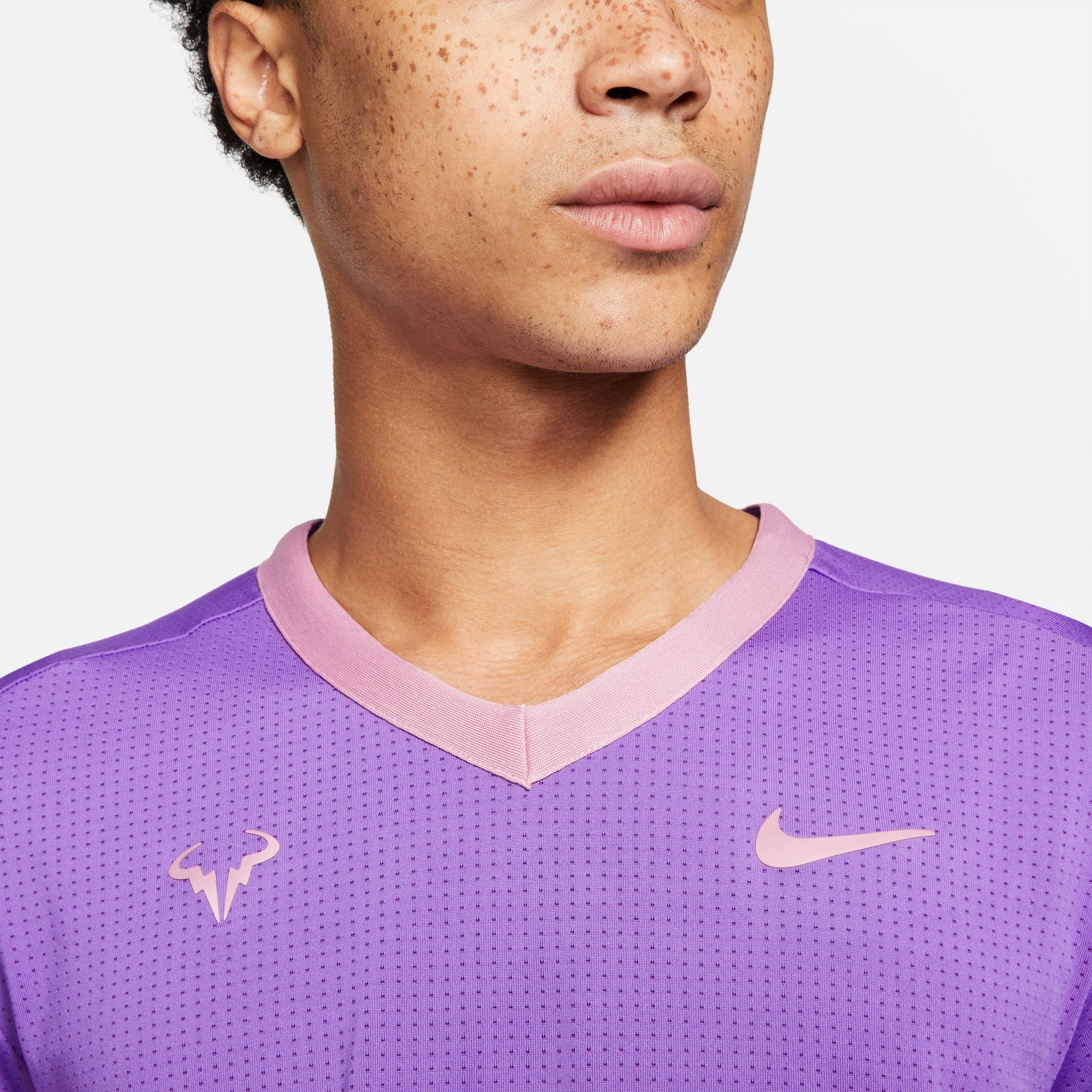 Nike Rafa Dri-FIT ADV RG Men's Tennis Shirt Purple (4)