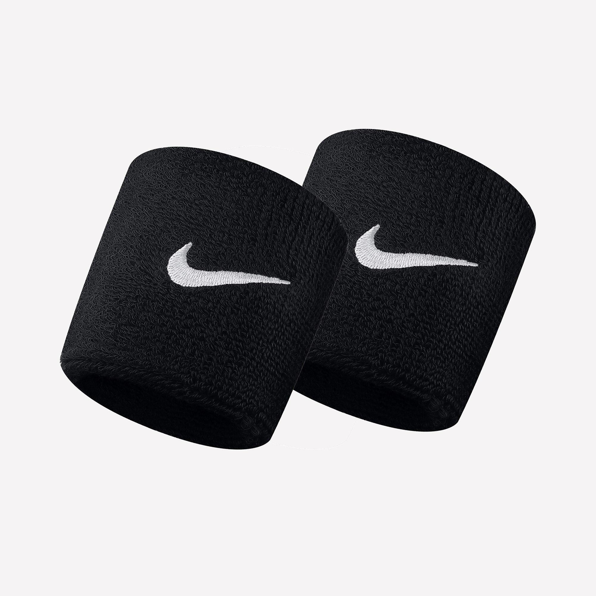 Nike Swoosh Tennis Wristbands Black (1)