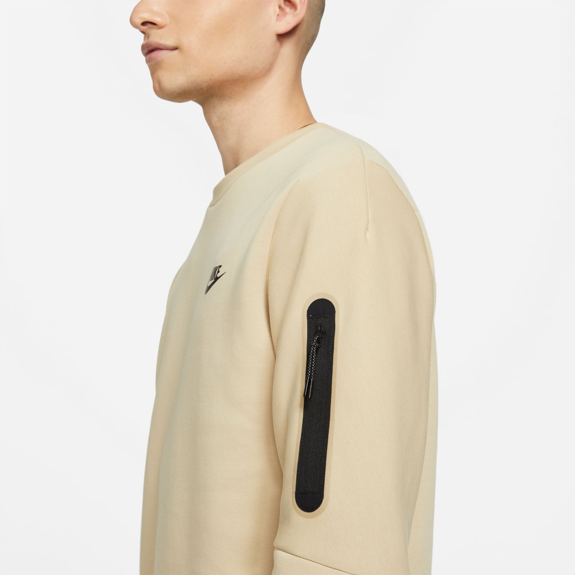 Nike Tech Fleece Men's Crew Sweater Brown (5)