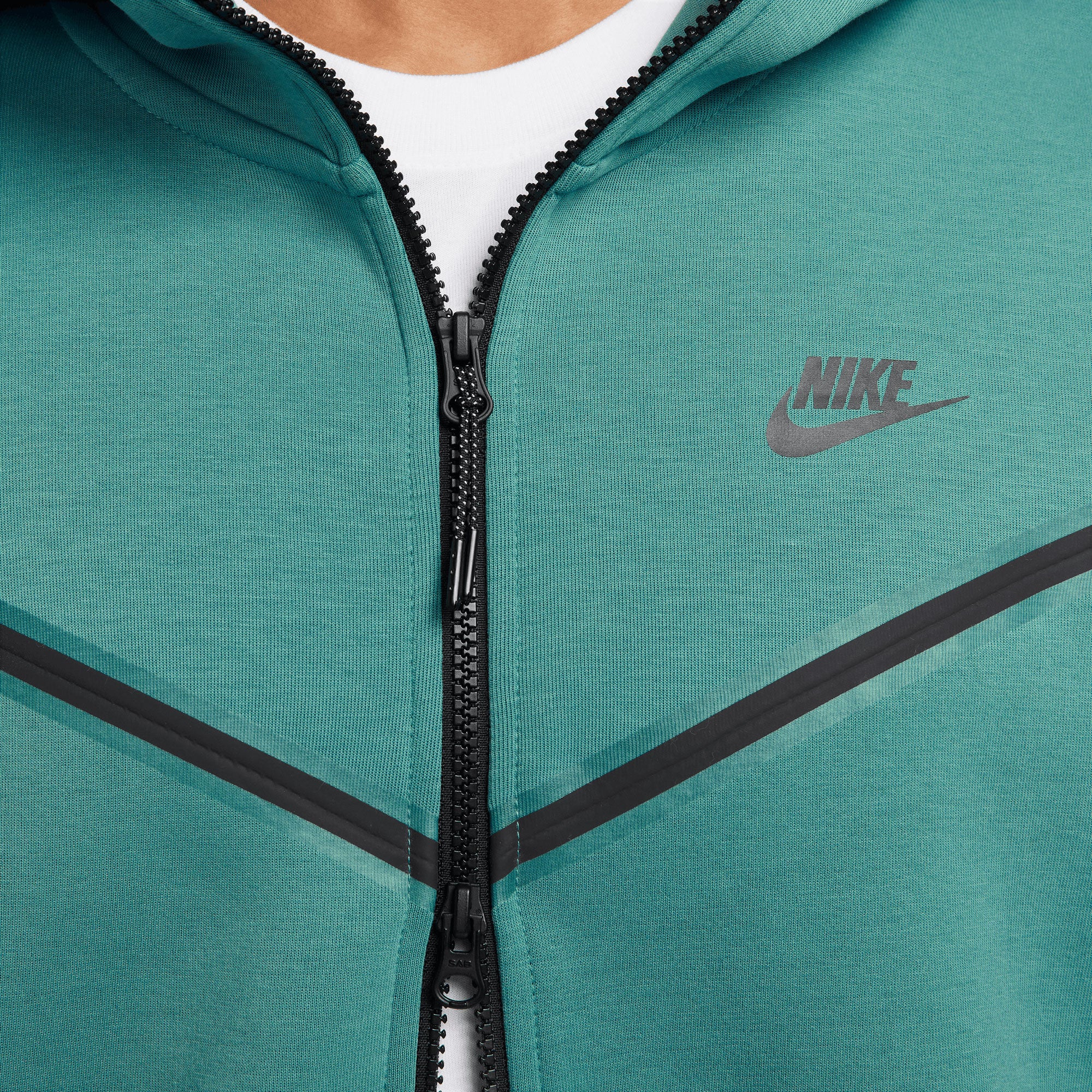Nike Tech Fleece Men's Full-Zip Hoodie Green (4)