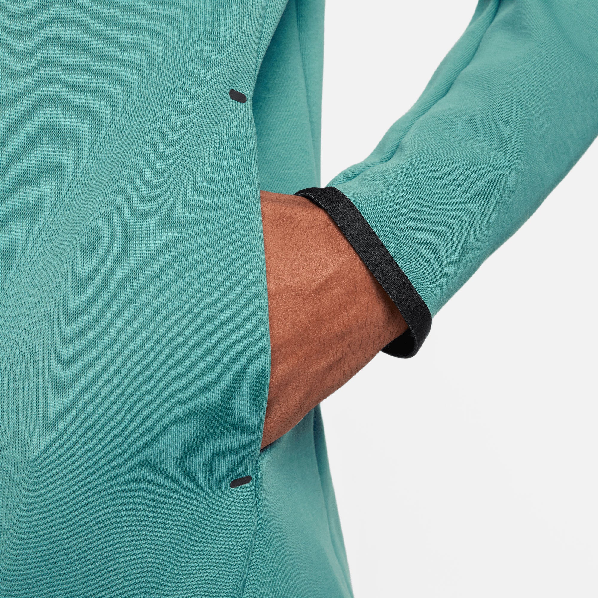 Nike Tech Fleece Men's Full-Zip Hoodie Green (5)