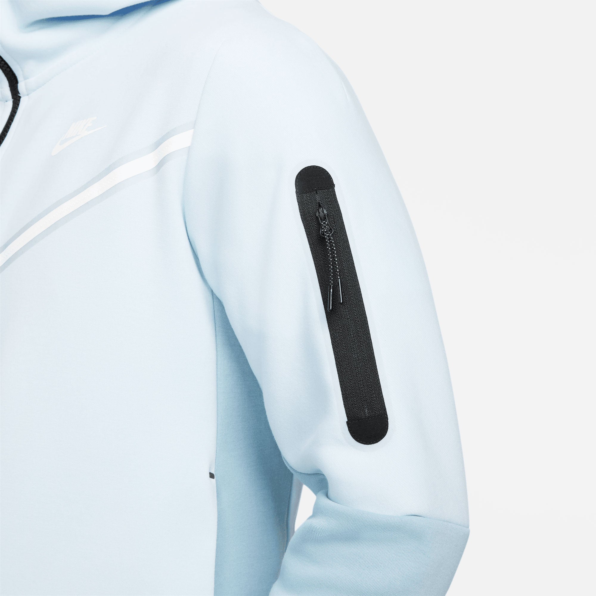 Nike Tech Fleece Men's Full-Zip Hoodie Blue (4)